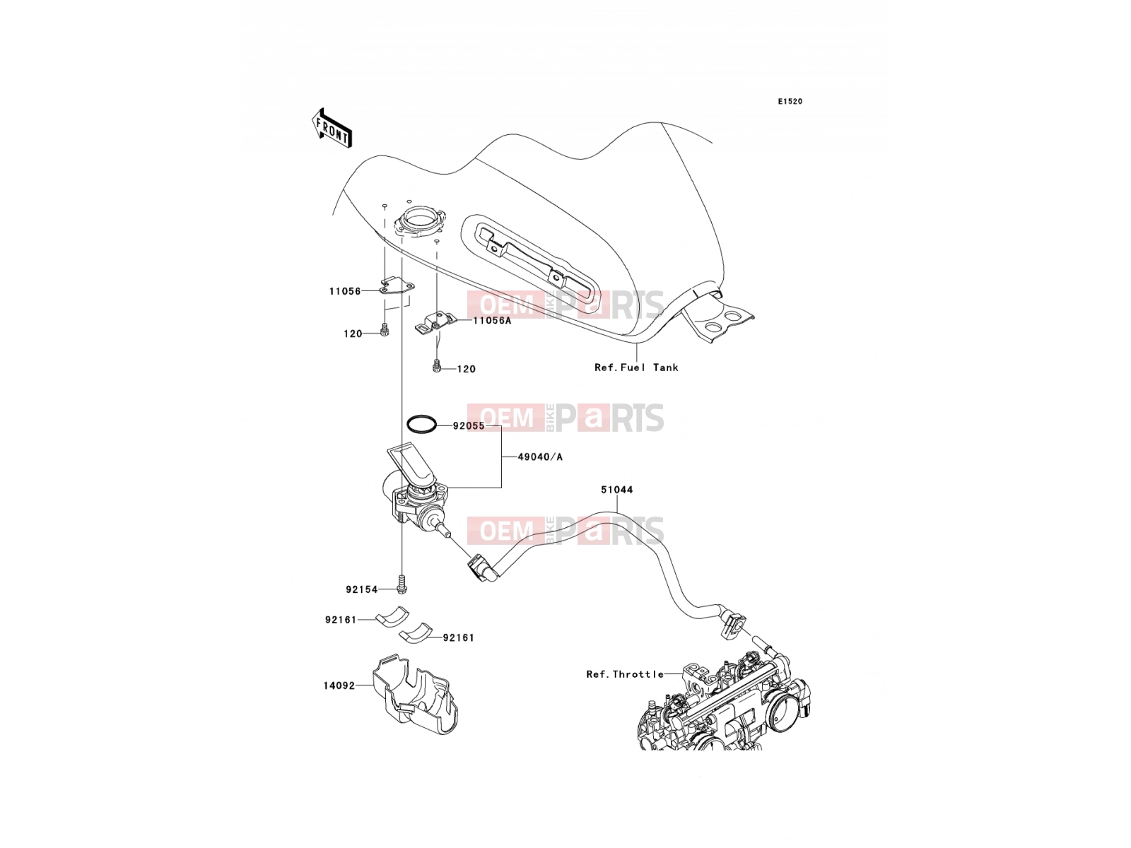 KAWASAKI 2014 Fuel Pump