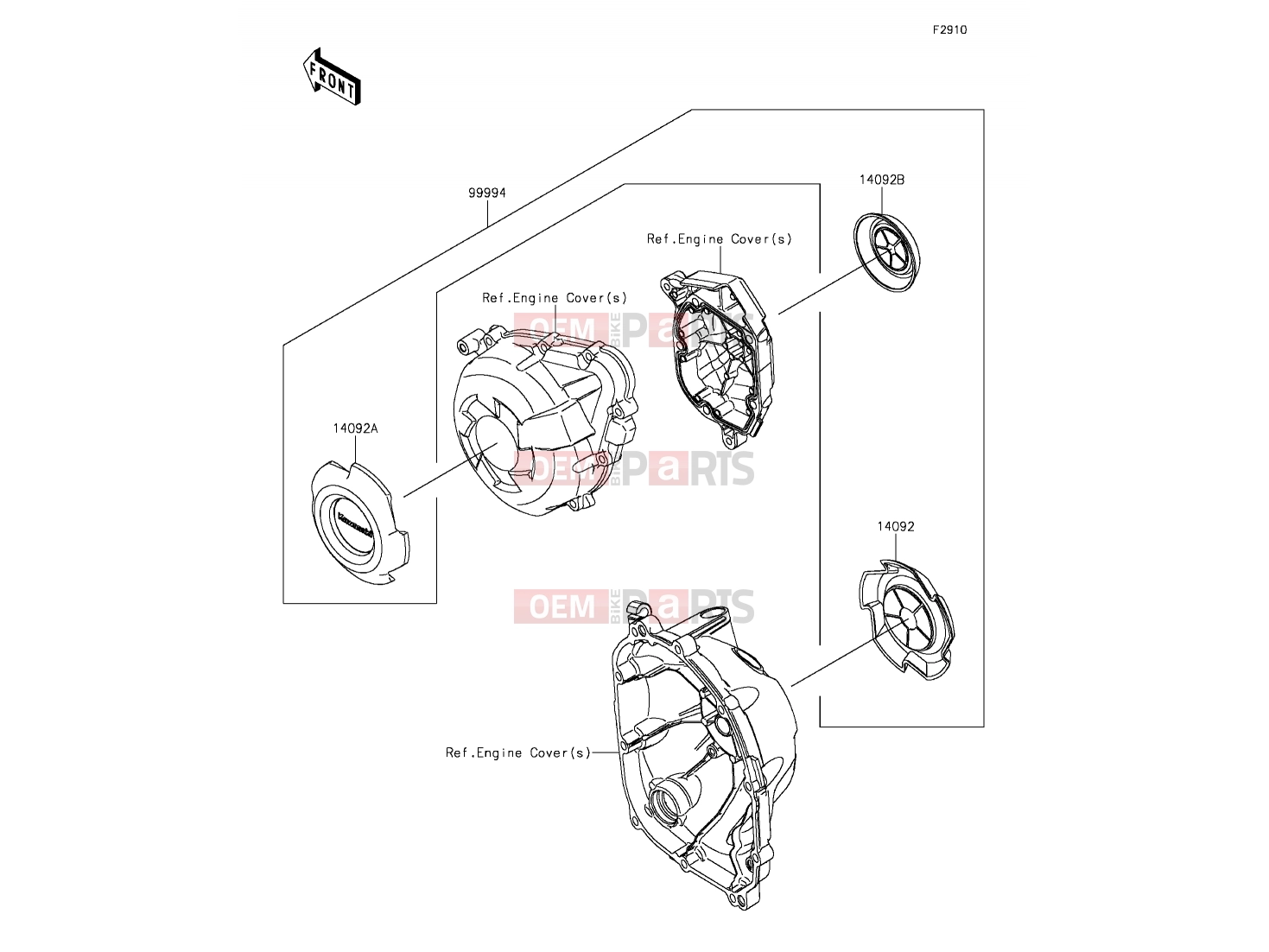 KAWASAKI 2014 Accessory(Engine Slider)