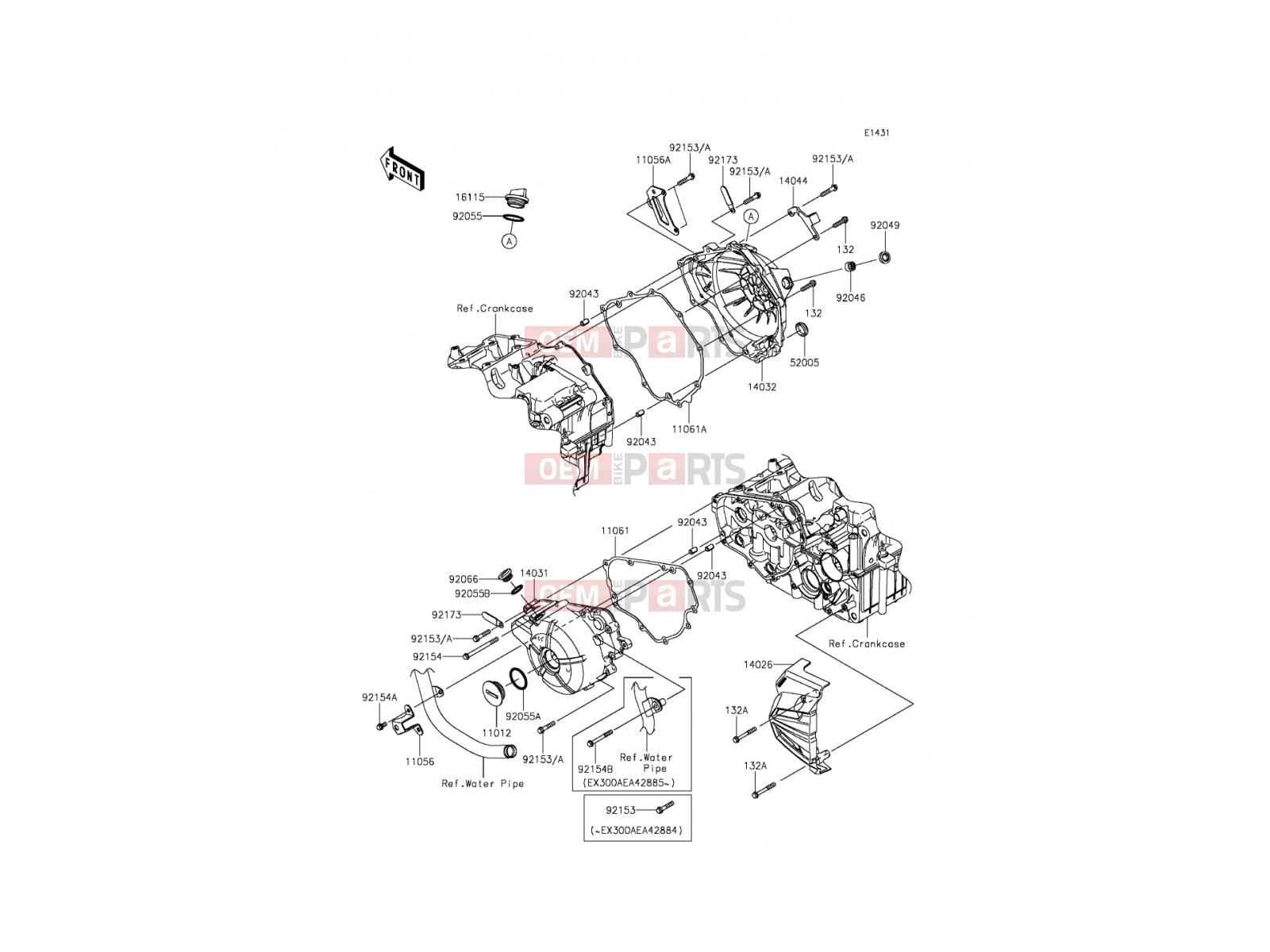 KAWASAKI 2015 Engine Cover(s)