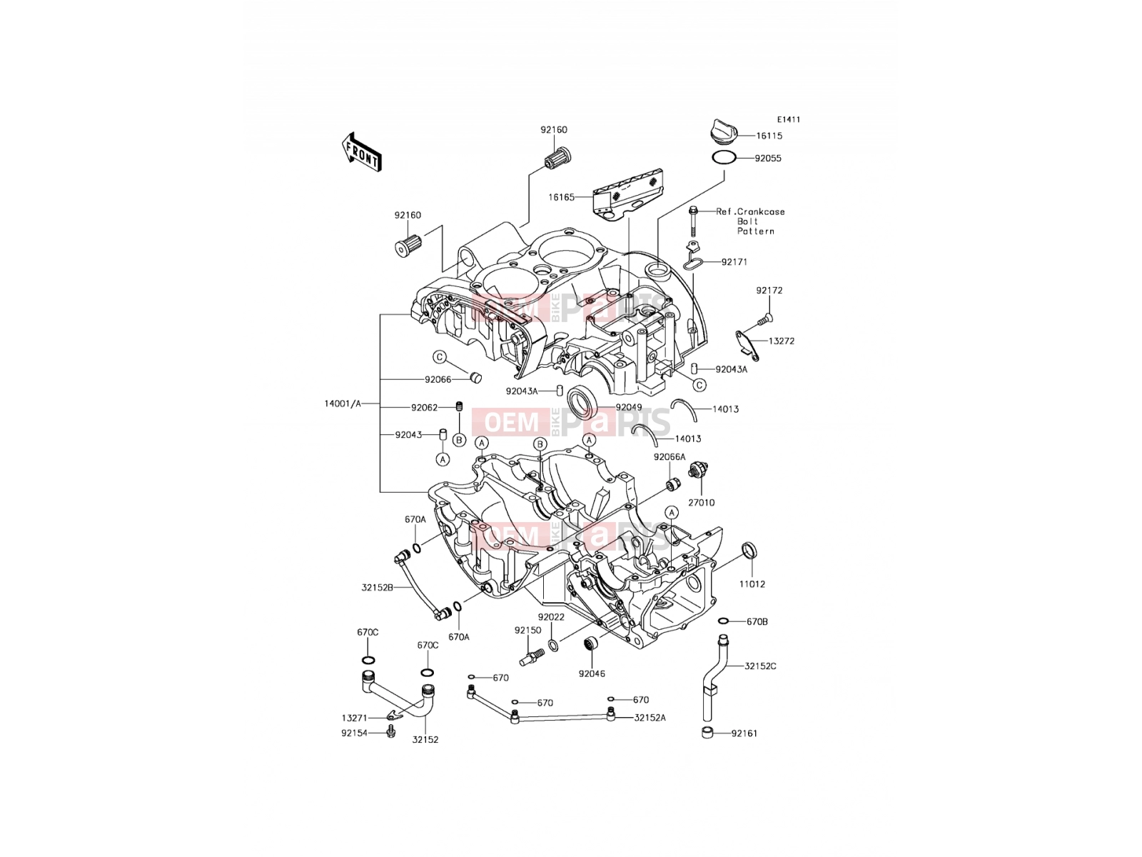 KAWASAKI 2015 Crankcase
