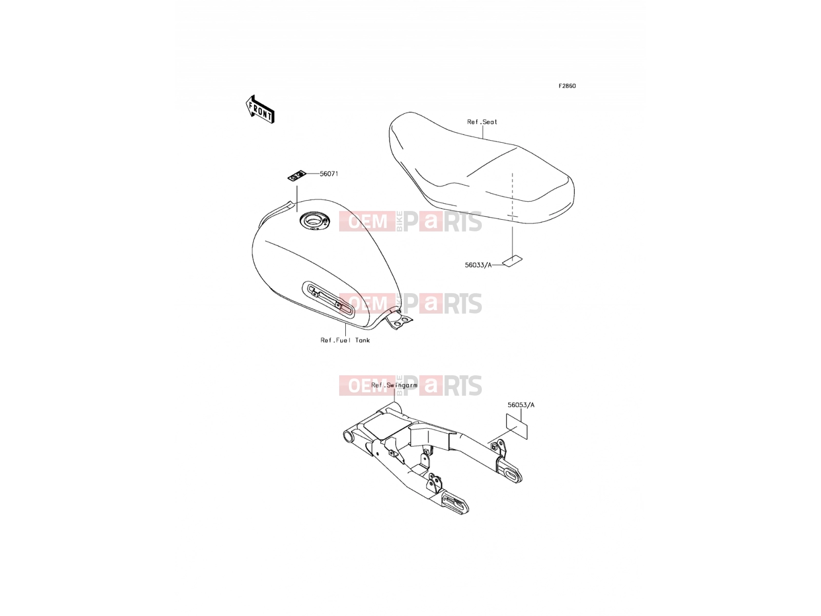 KAWASAKI 2015 Labels