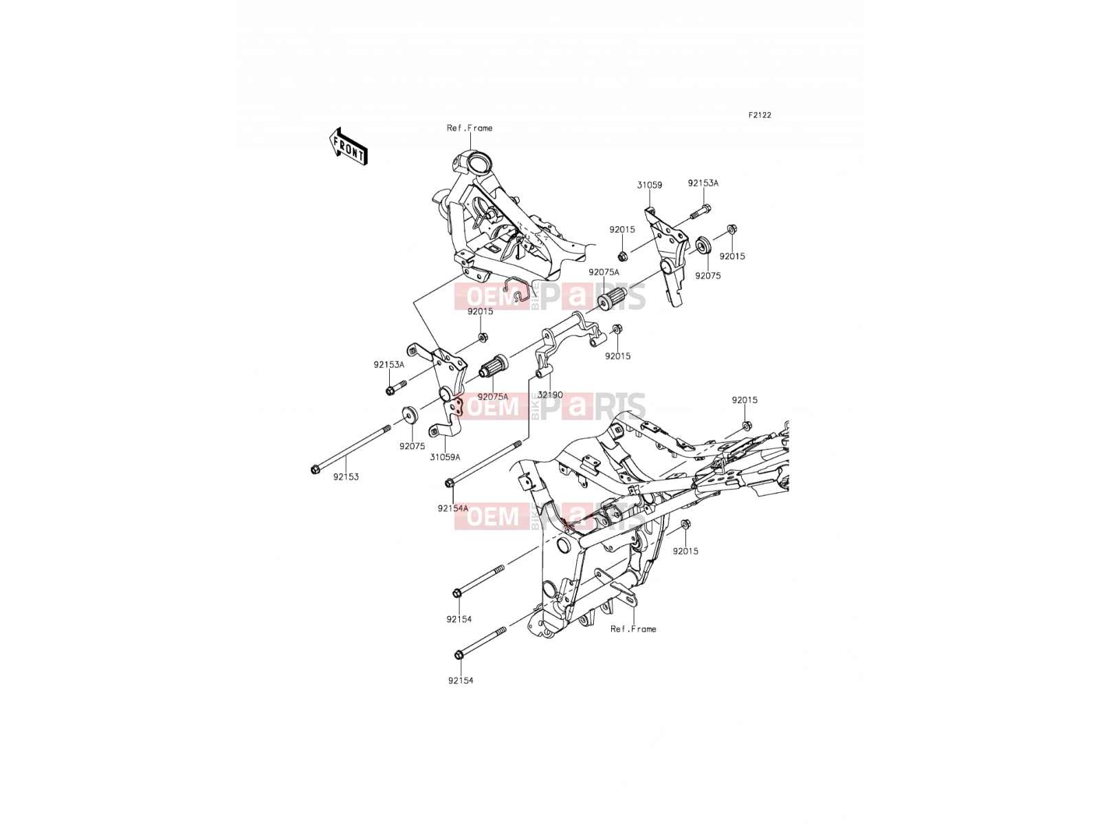 KAWASAKI 2015 Engine Mount