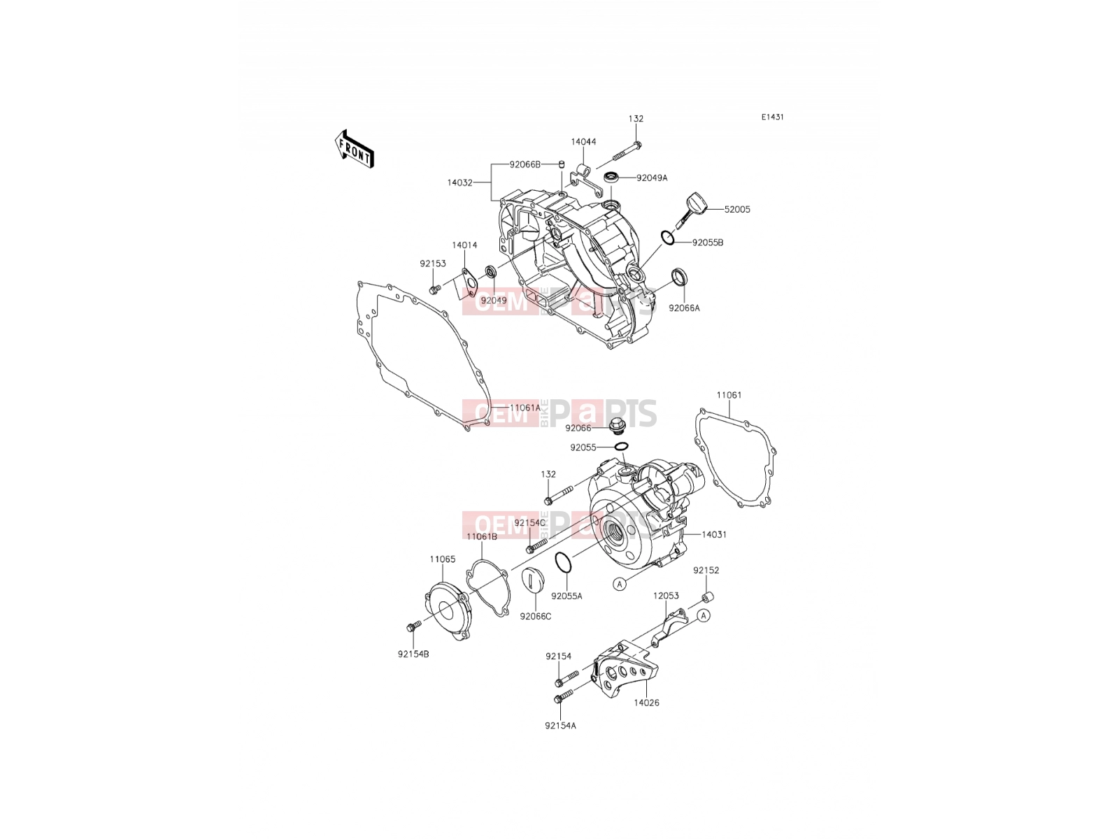 KAWASAKI 2016 Engine Cover(s)