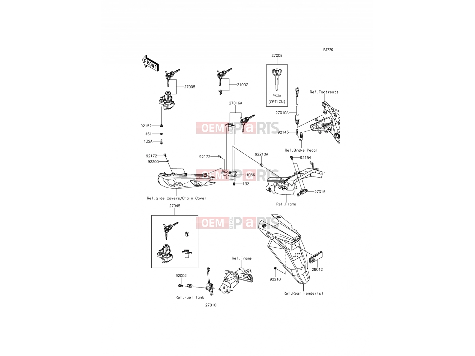 KAWASAKI 2016 Ignition Switch