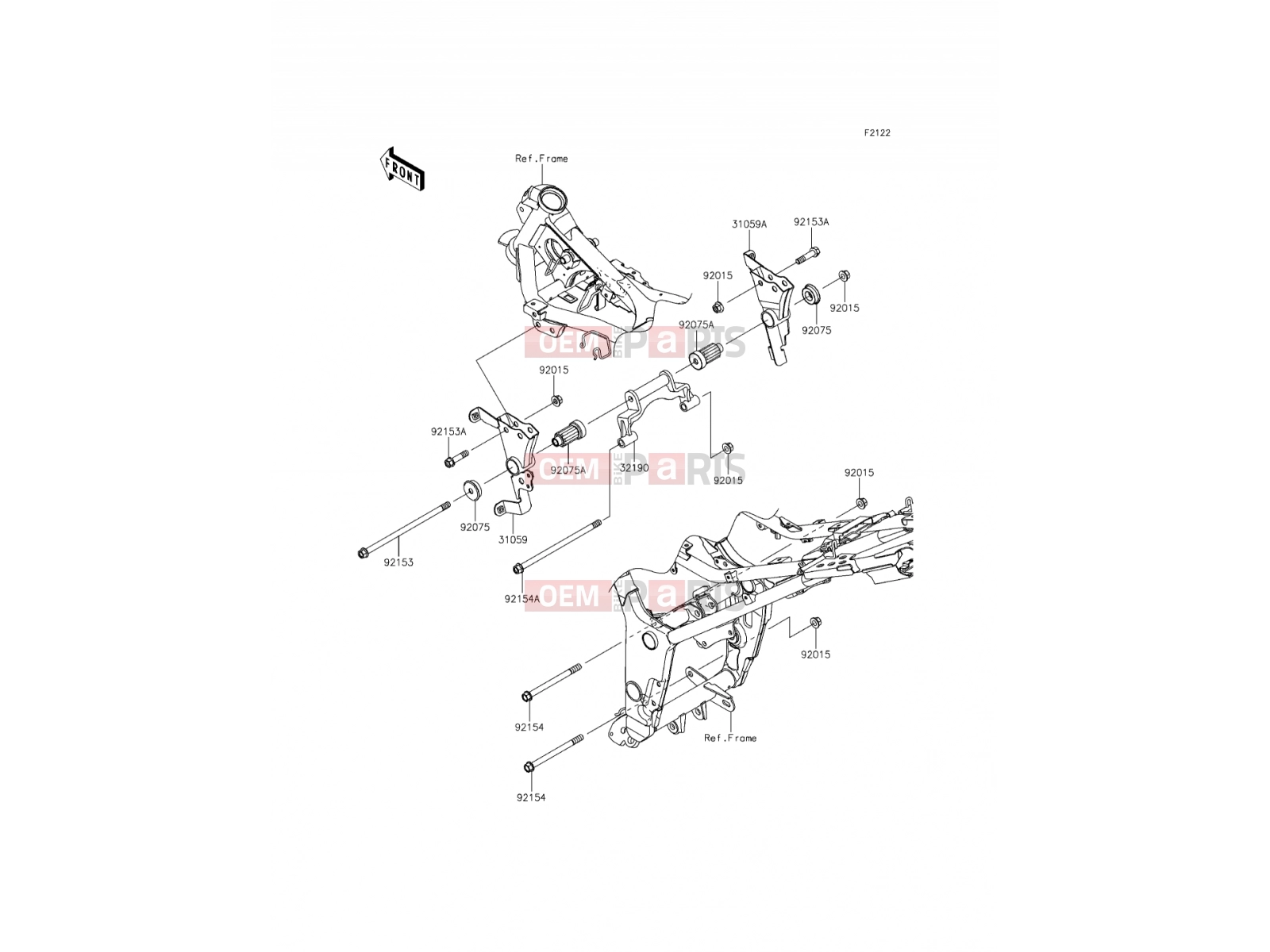 KAWASAKI 2016 Engine Mount