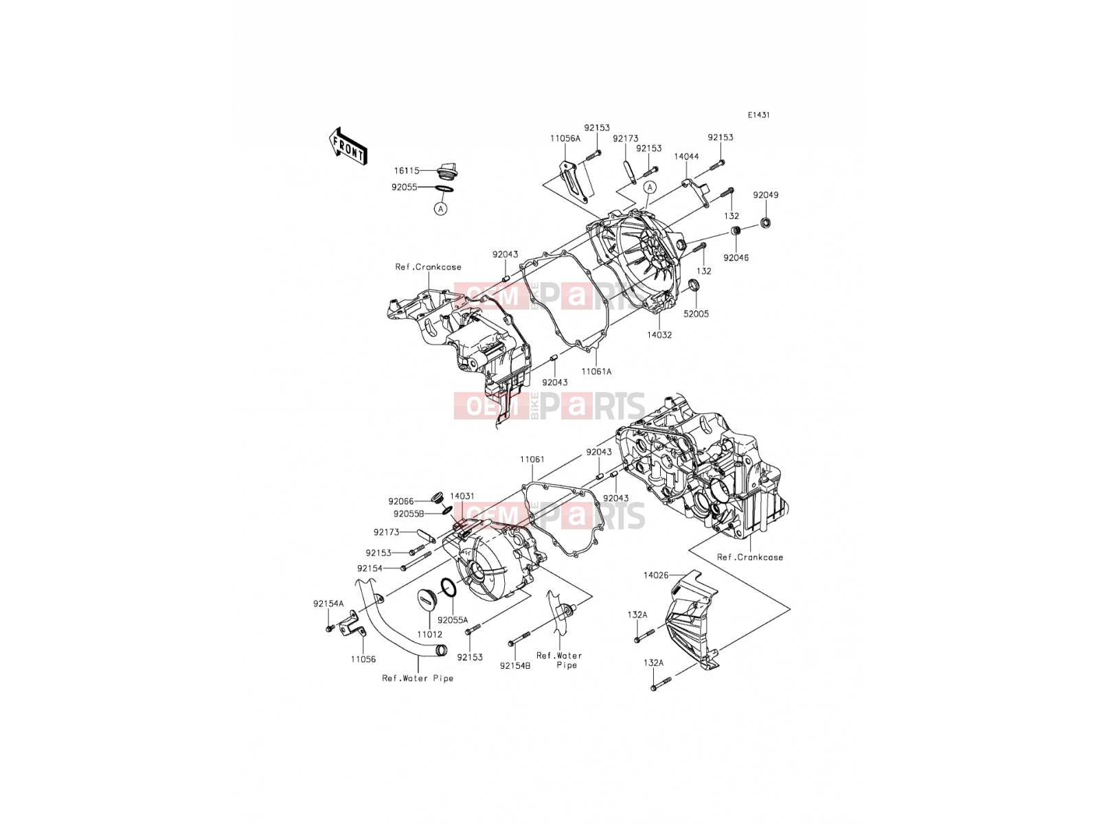 KAWASAKI 2016 Engine Cover(s)