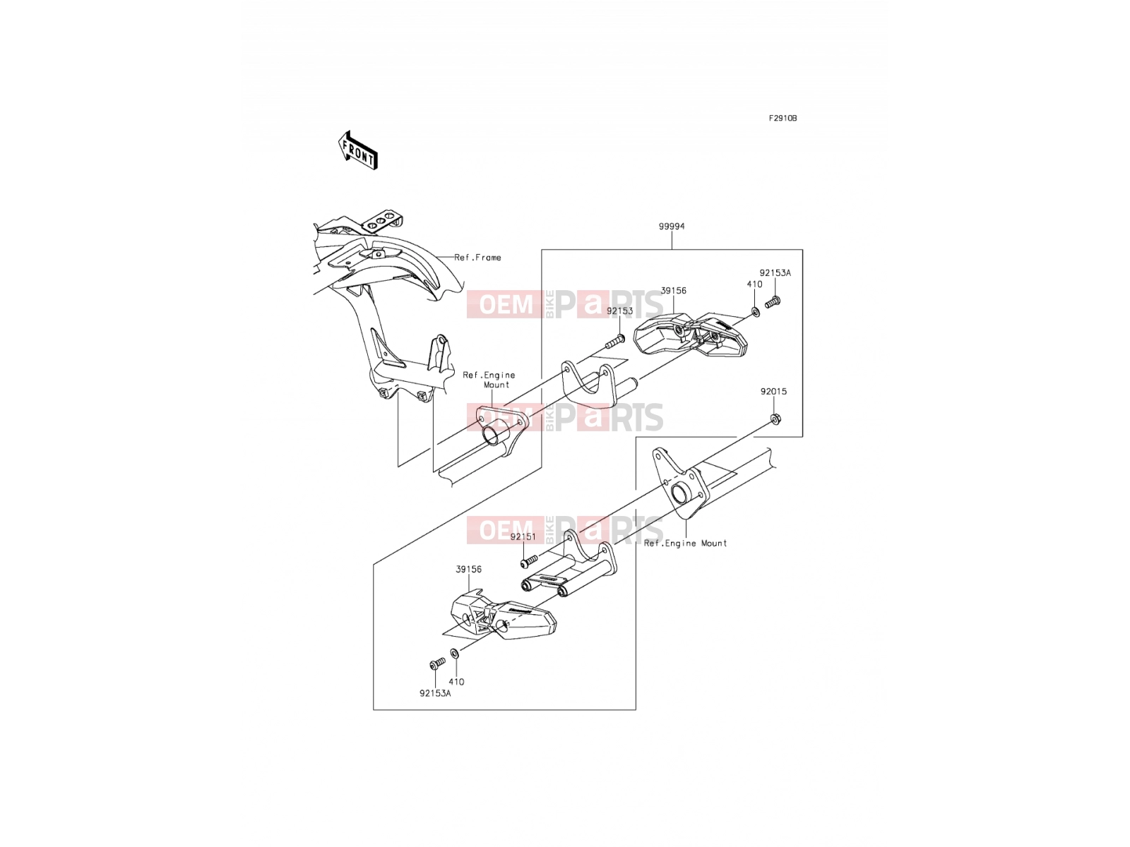 KAWASAKI 2016 Accessory(Engine Guard)
