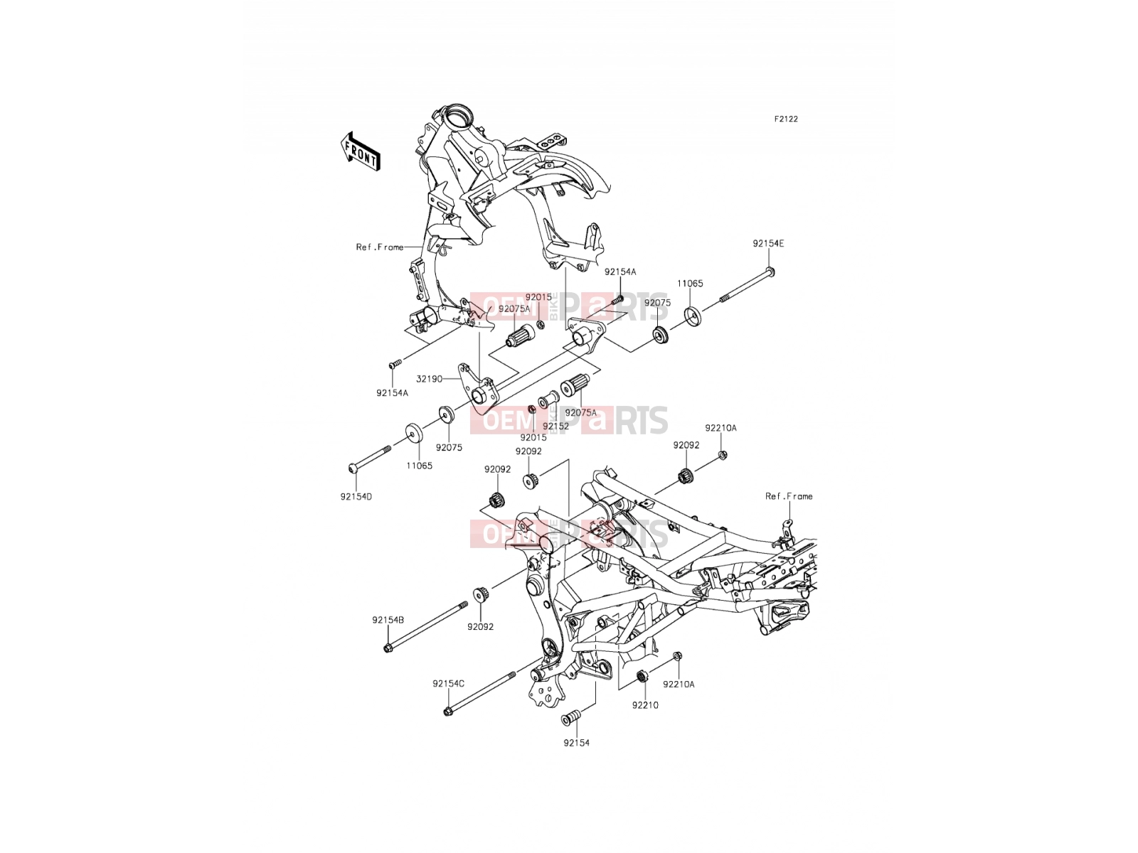 KAWASAKI 2016 Engine Mount