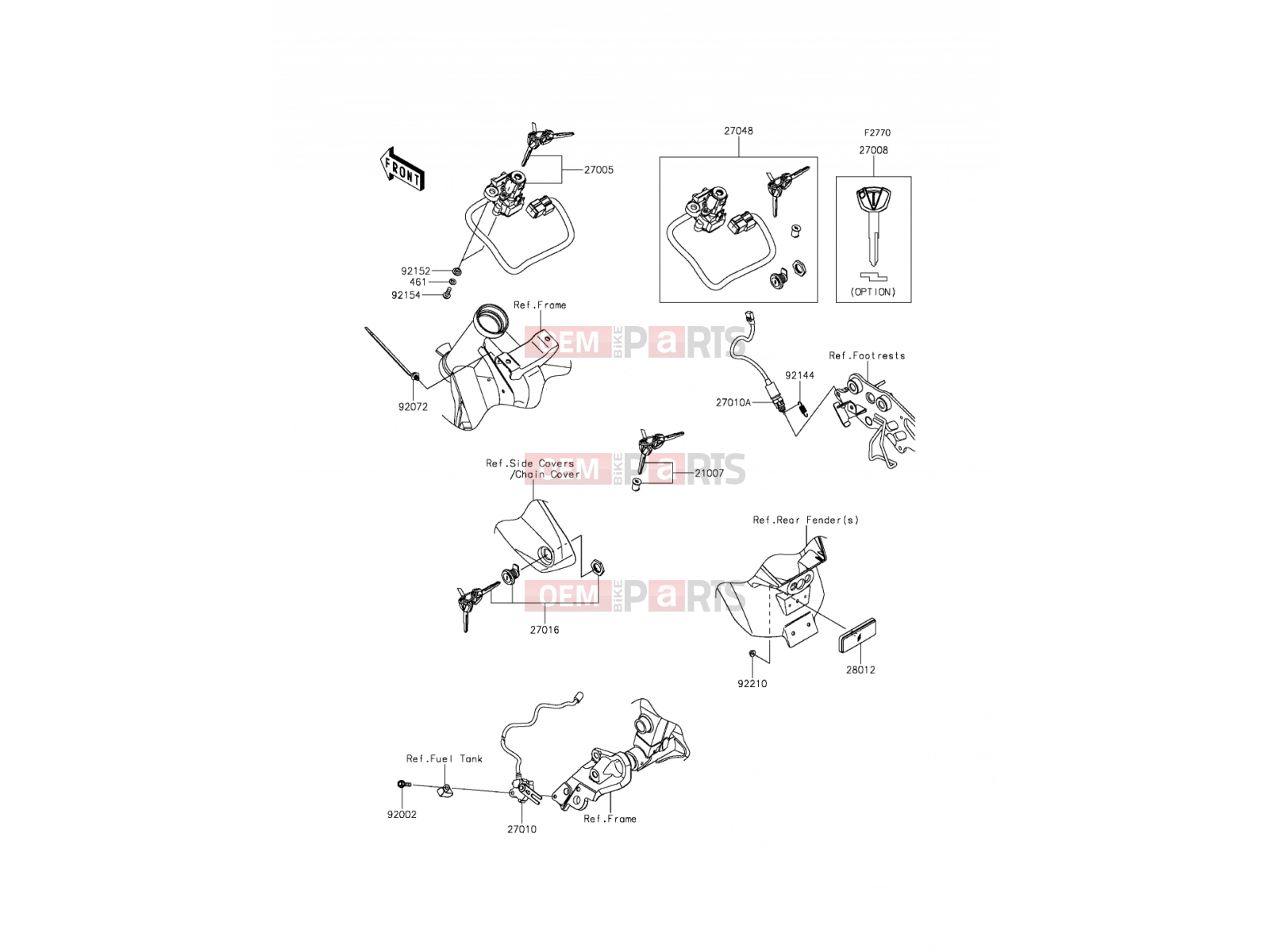 KAWASAKI 2016 Ignition Switch