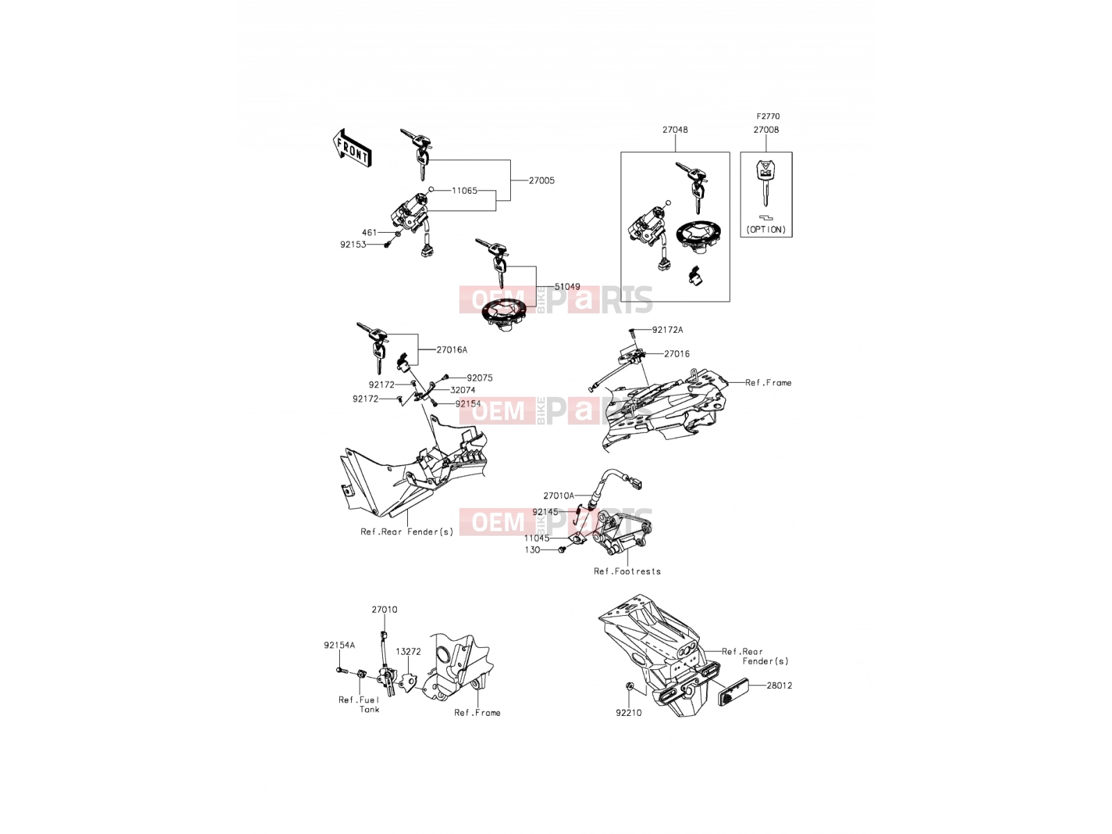 KAWASAKI 2016 Ignition Switch