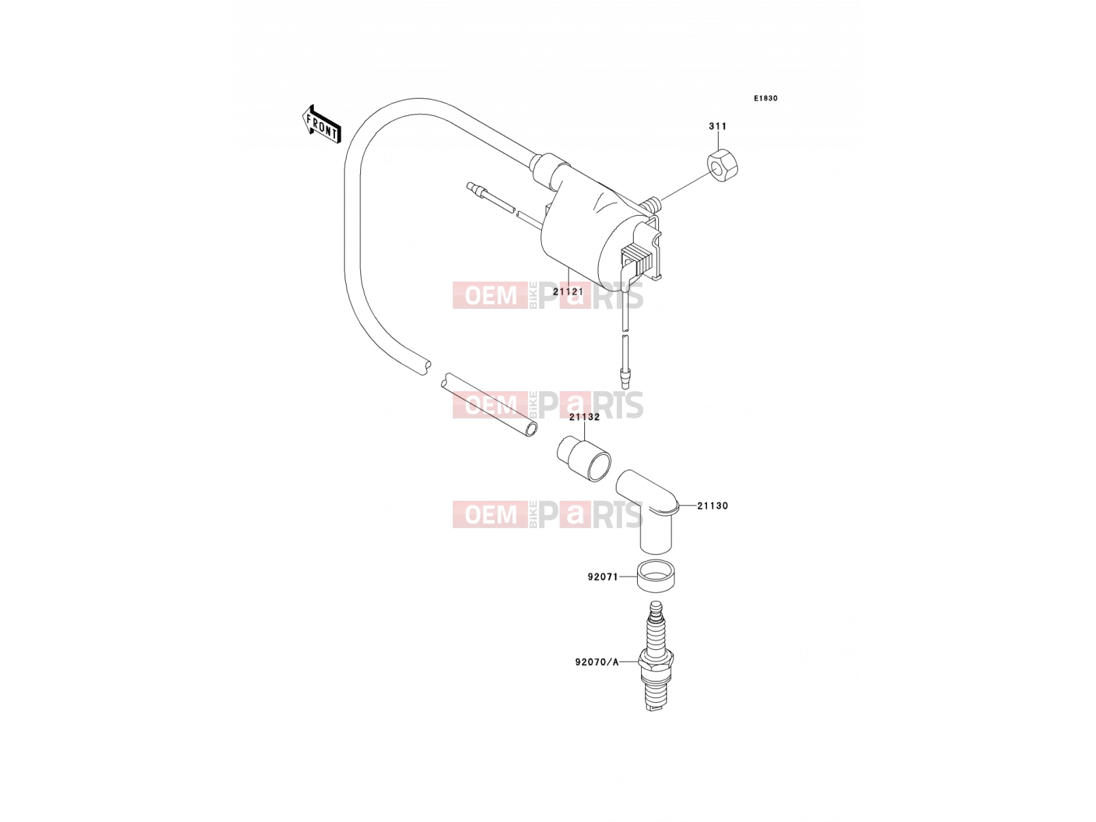 KAWASAKI 2001 Ignition System