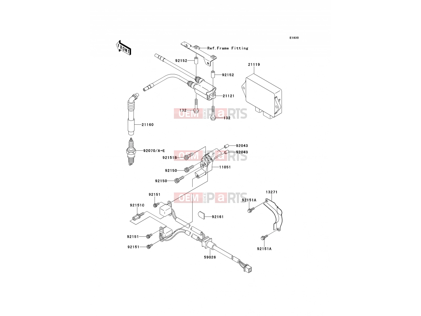 KAWASAKI 2001 Ignition System