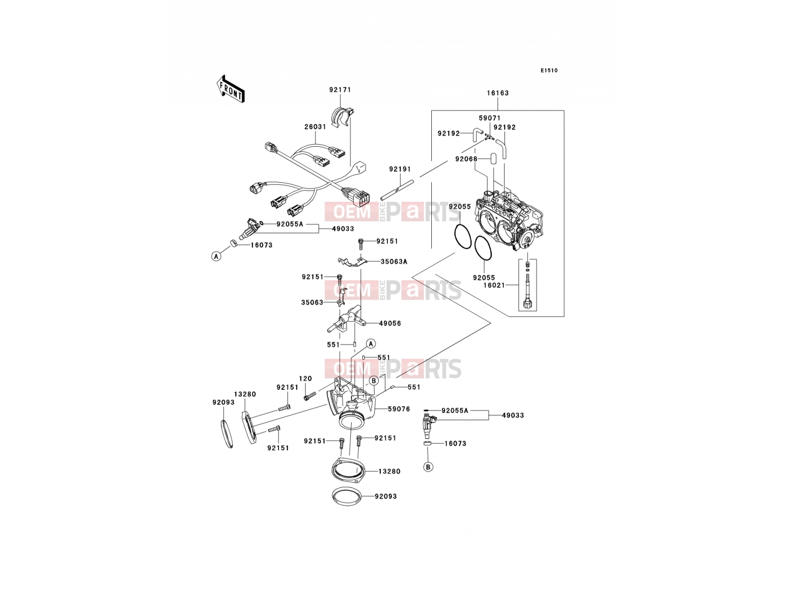 KAWASAKI 2005 Throttle