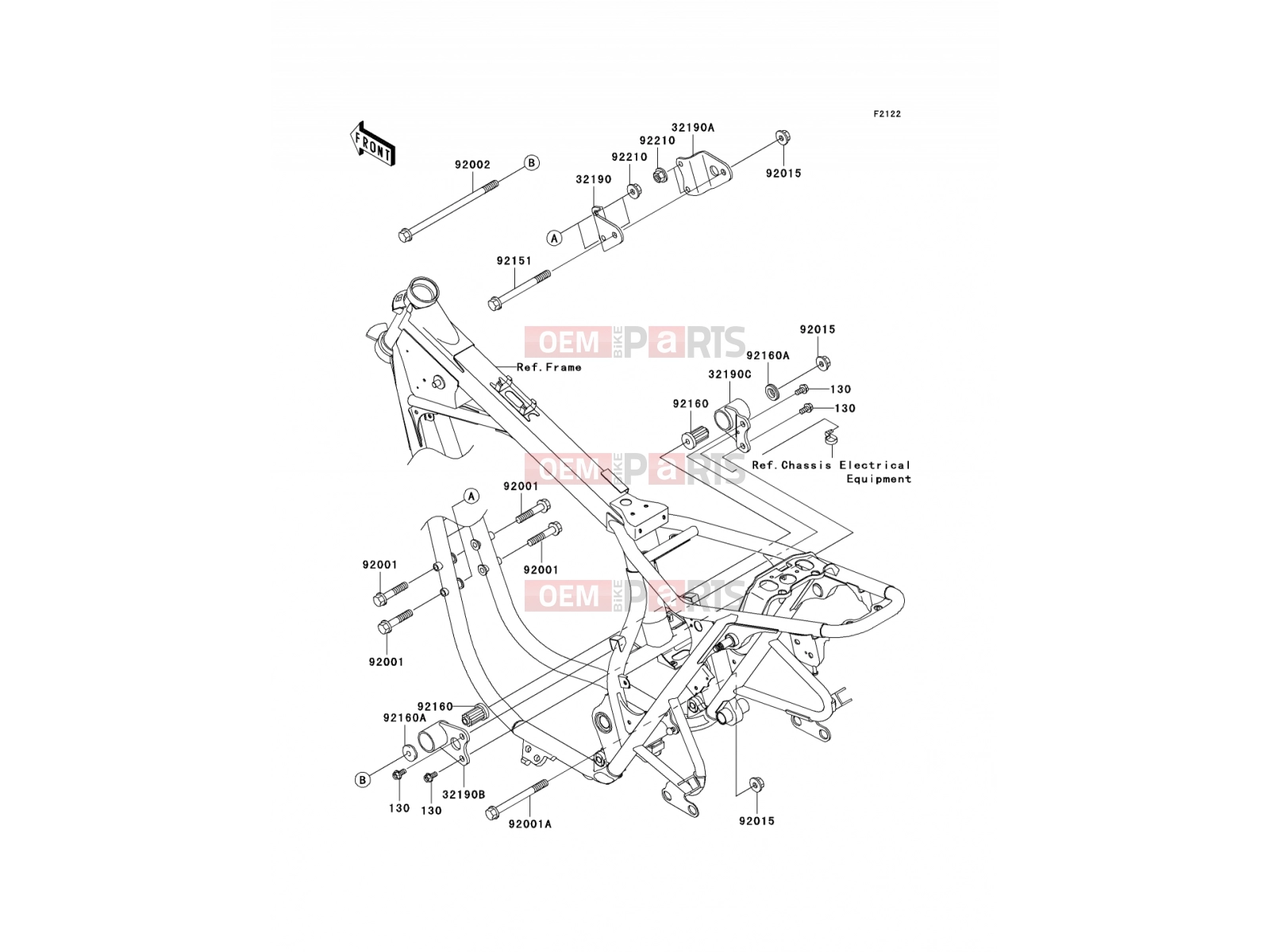 KAWASAKI 2005 Engine Mount
