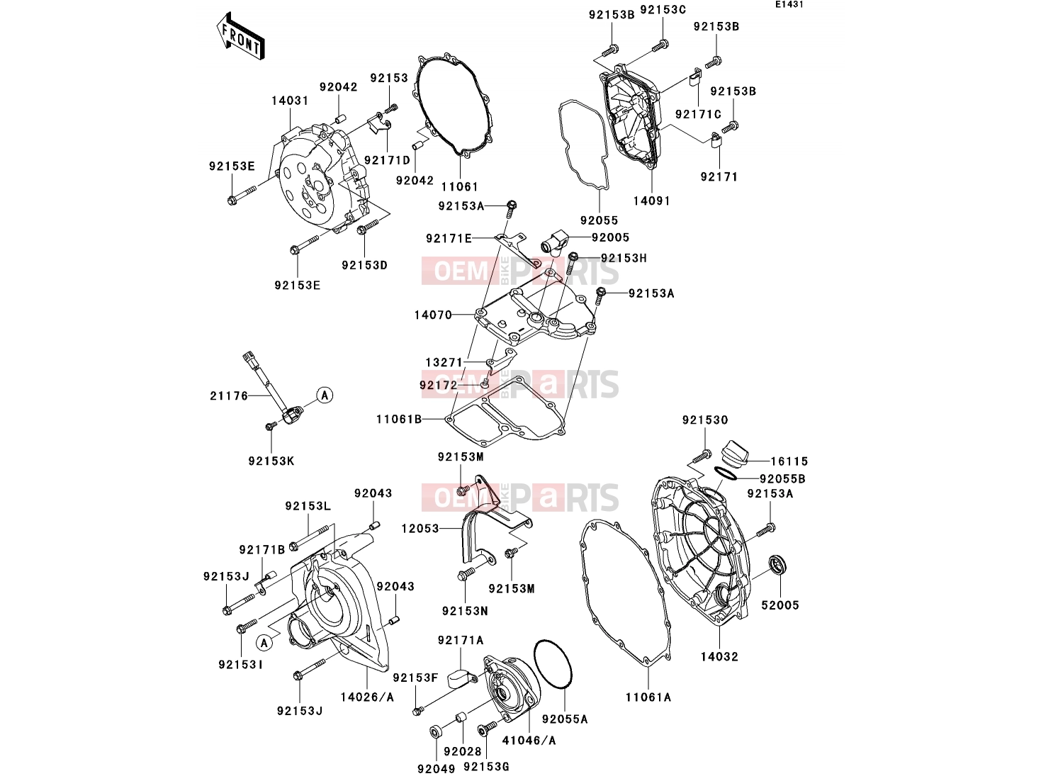 KAWASAKI 2006 Engine Cover(s)