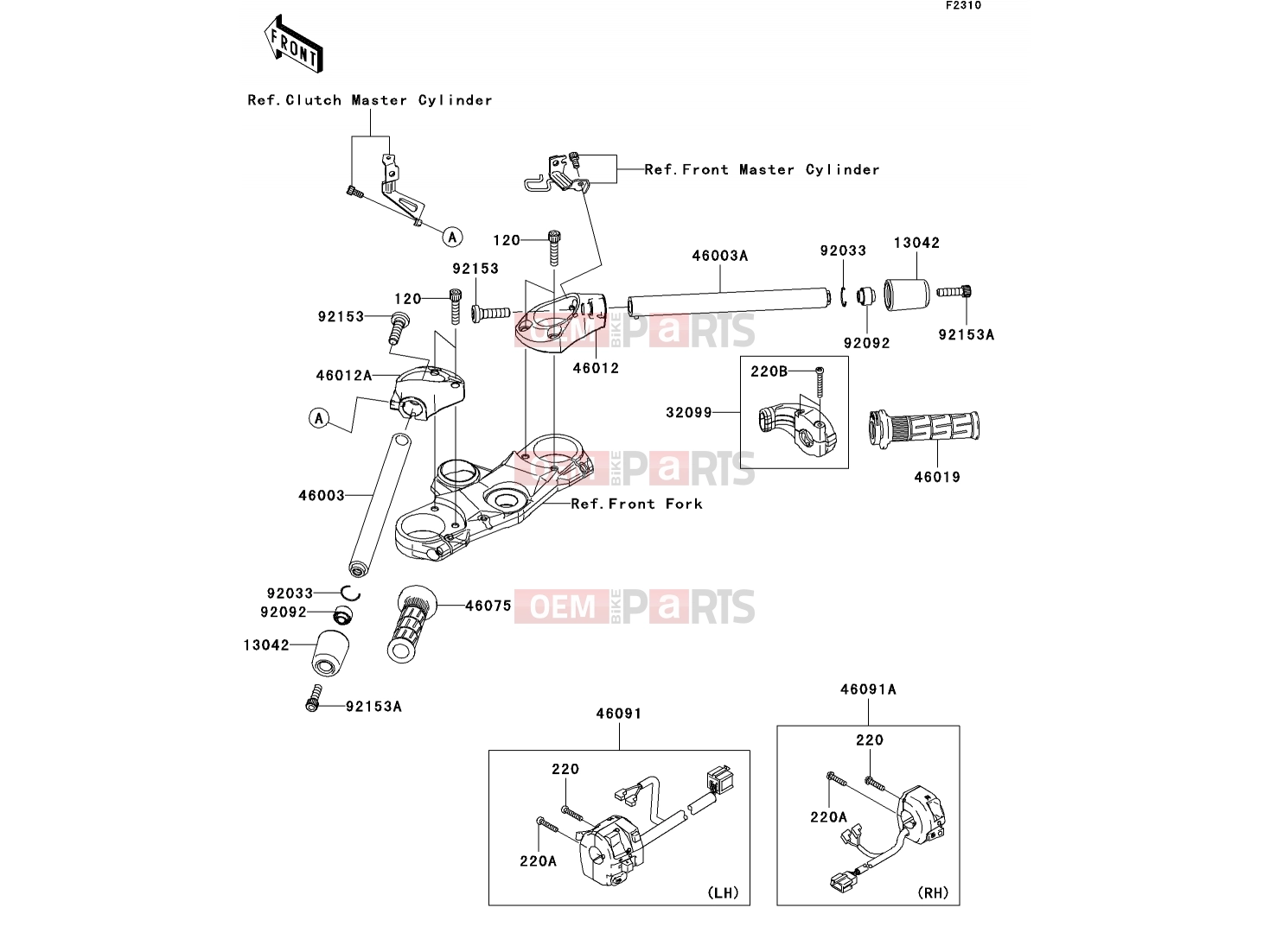 KAWASAKI 2006 Handlebar