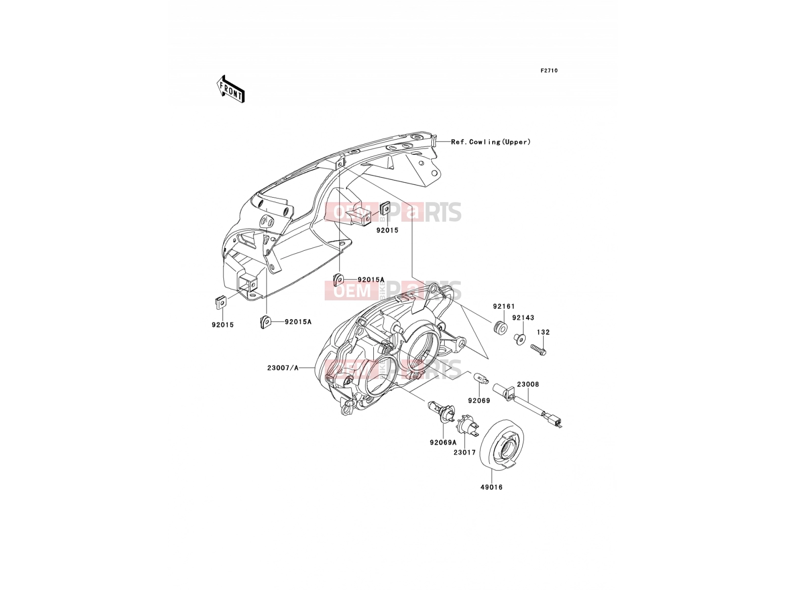KAWASAKI 2007 Headlight(s)