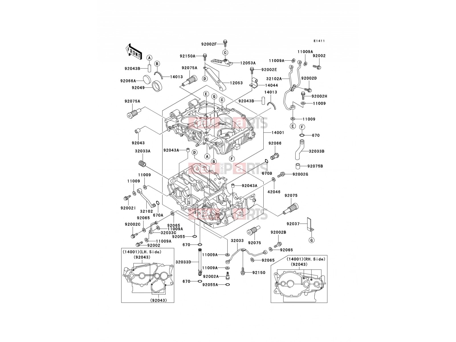 KAWASAKI 2007 Crankcase
