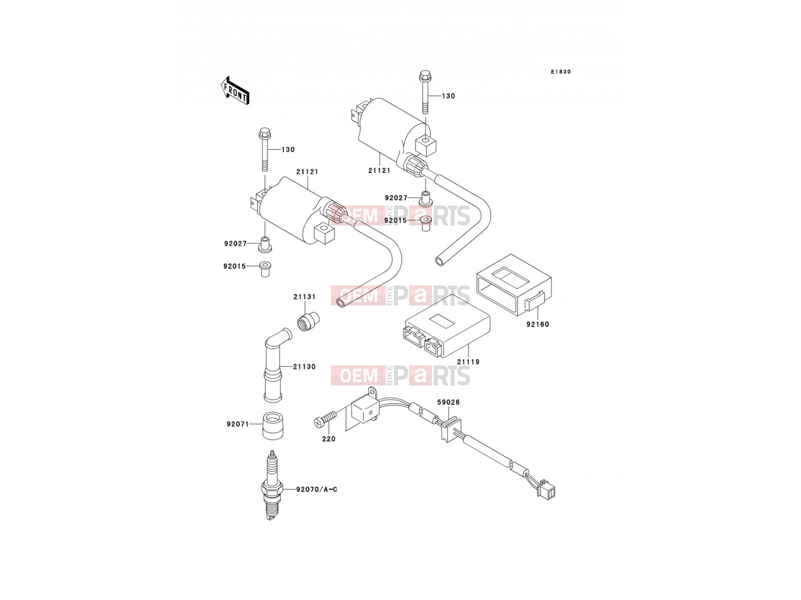 KAWASAKI 2007 Ignition System