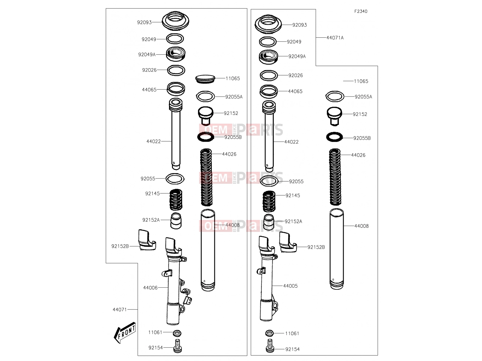 KAWASAKI 2019 Front Fork