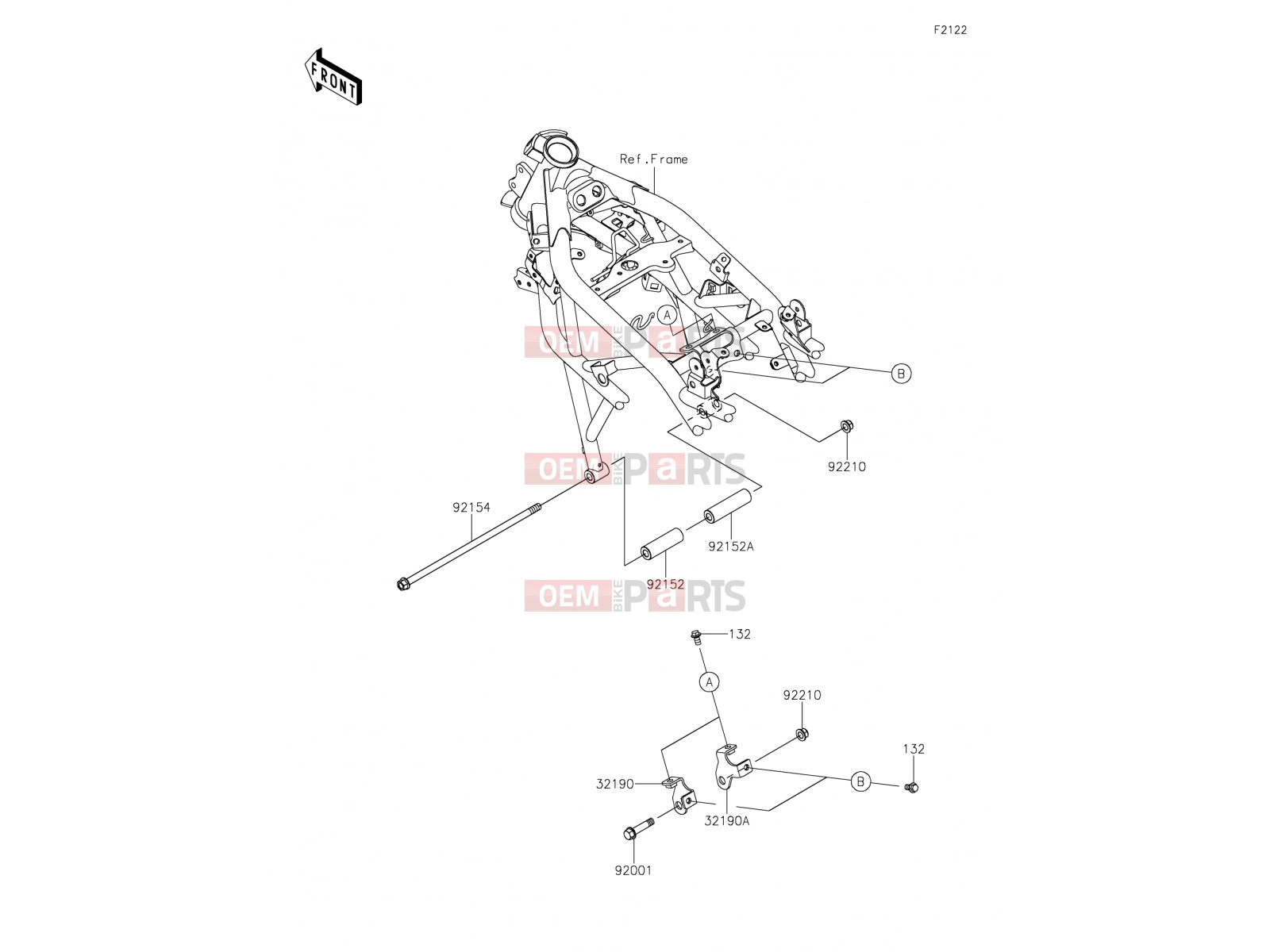 KAWASAKI 2019 Engine Mount