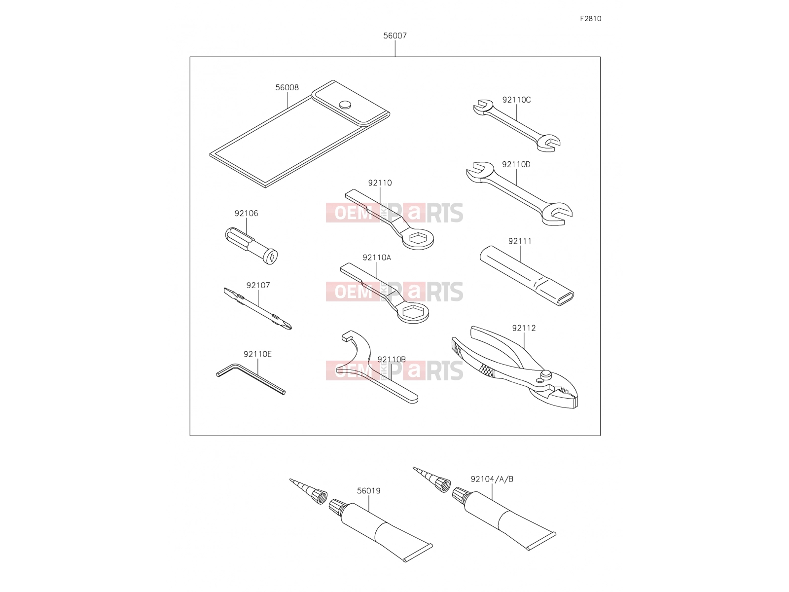 KAWASAKI 2019 Owner's Tools