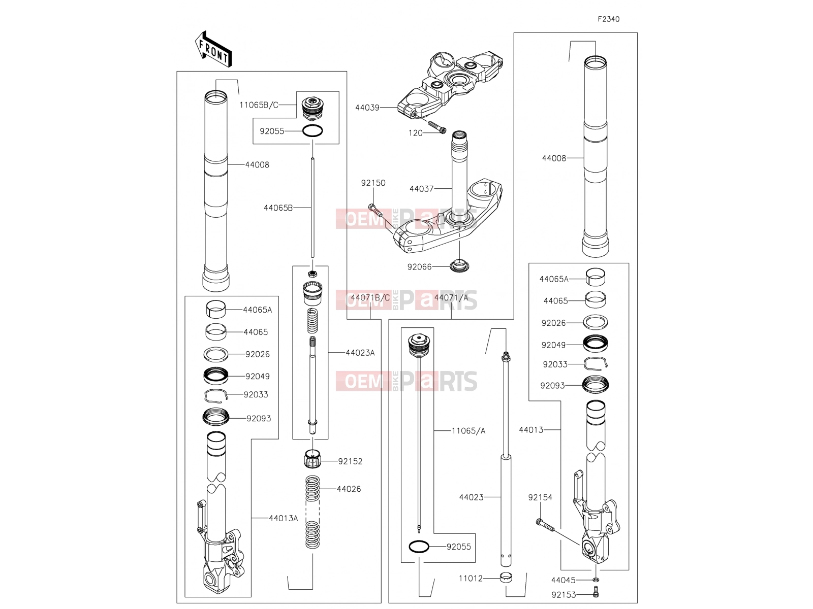 KAWASAKI 2019 Front Fork