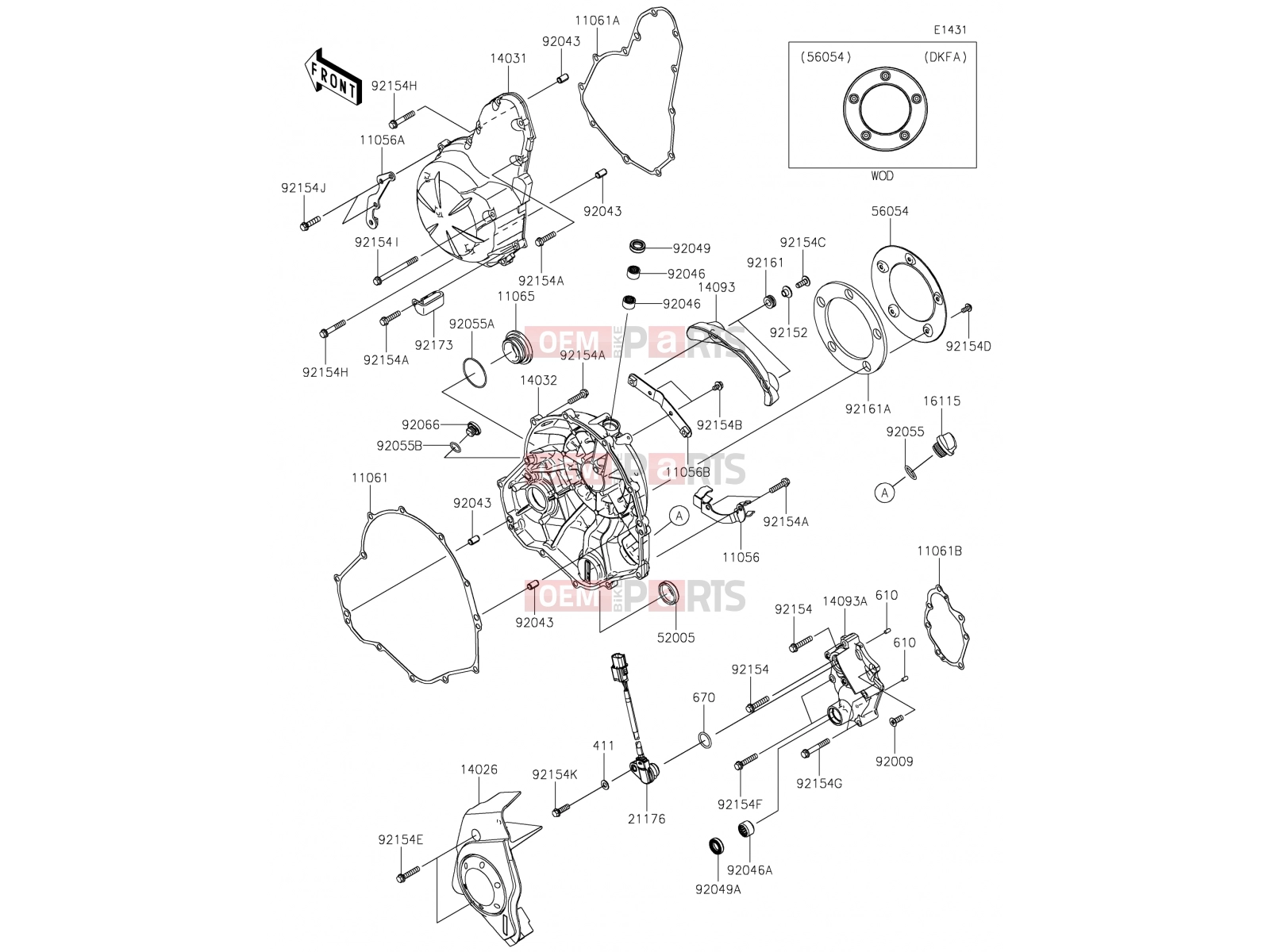 KAWASAKI 2019 Engine Cover(s)