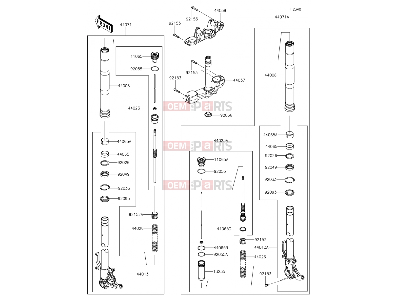 KAWASAKI 2019 Front Fork
