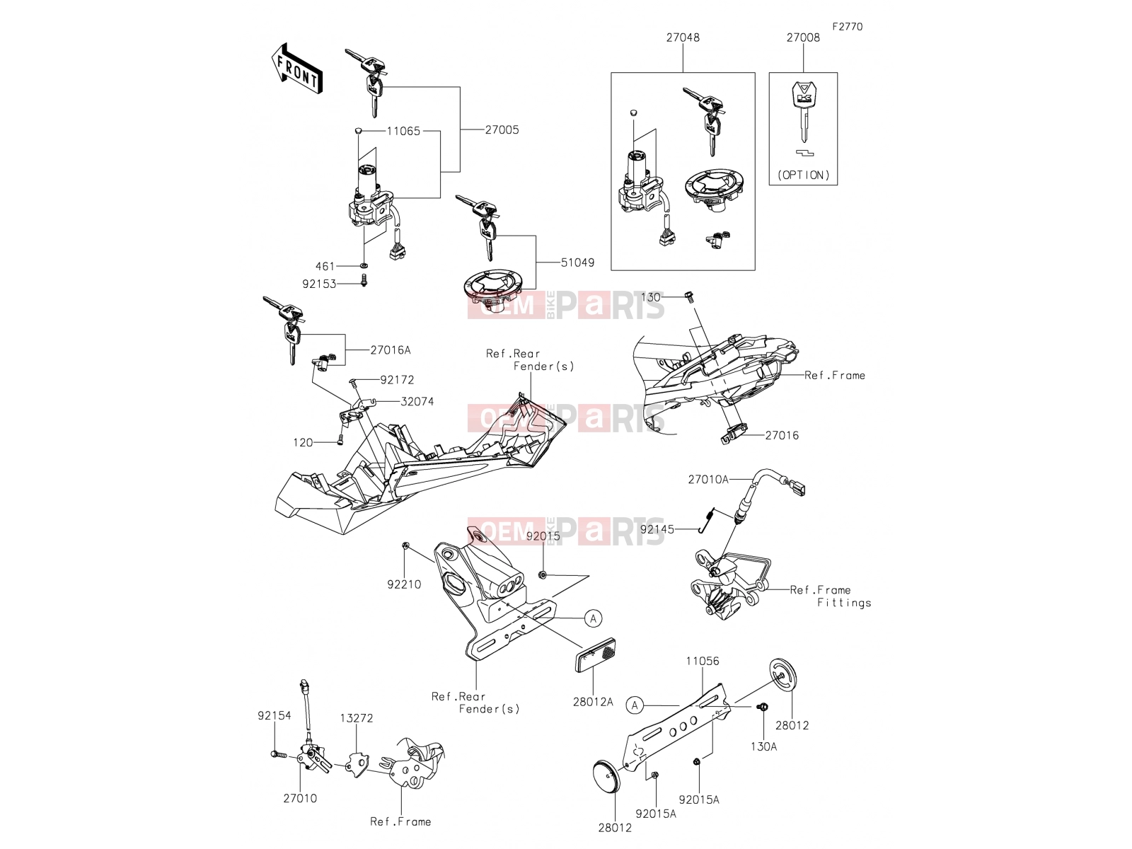 KAWASAKI 2019 Ignition Switch