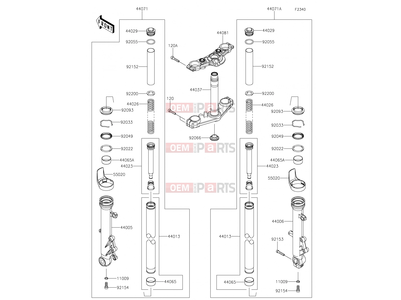 KAWASAKI 2019 Front Fork