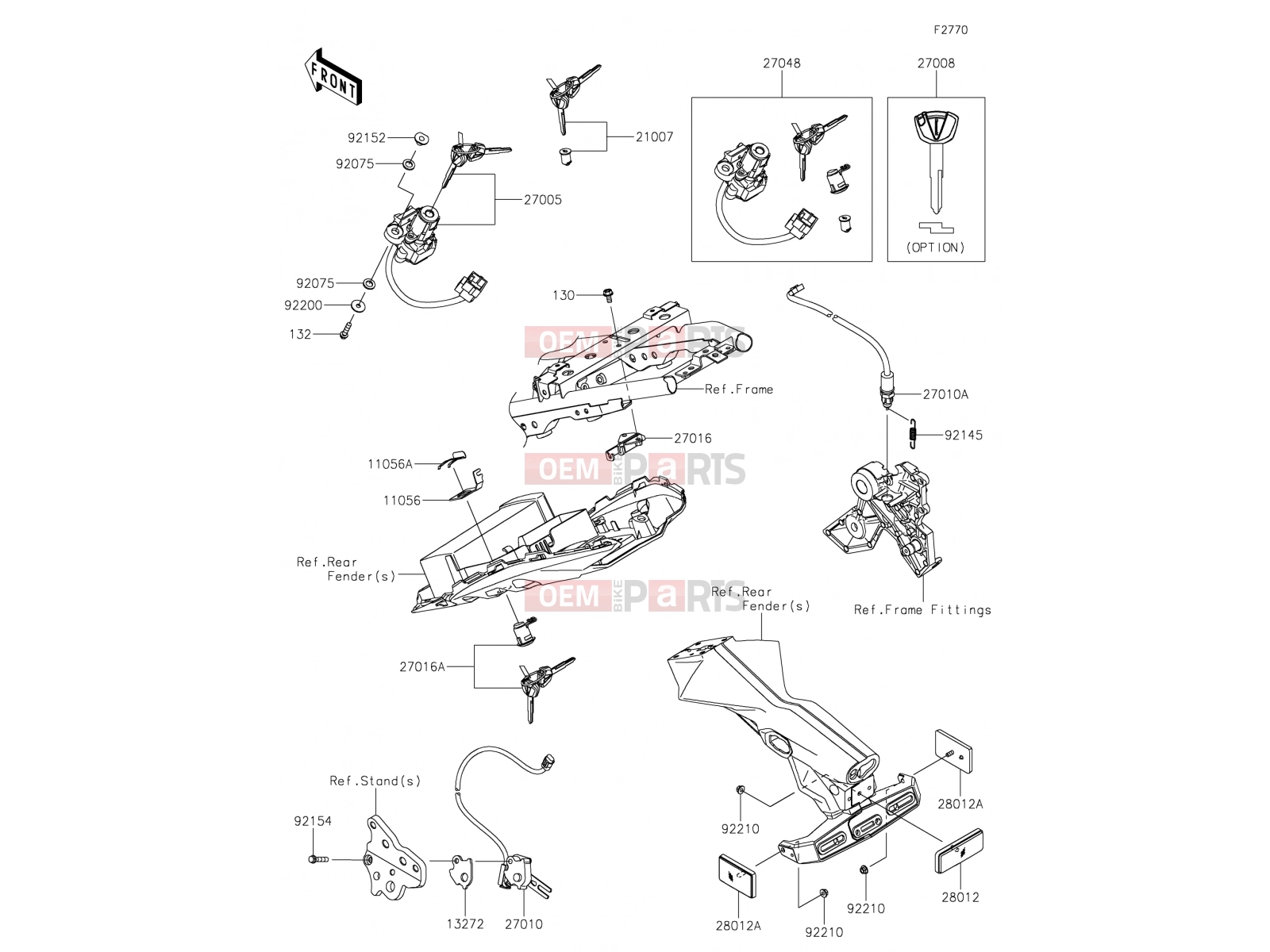 KAWASAKI 2019 Ignition Switch