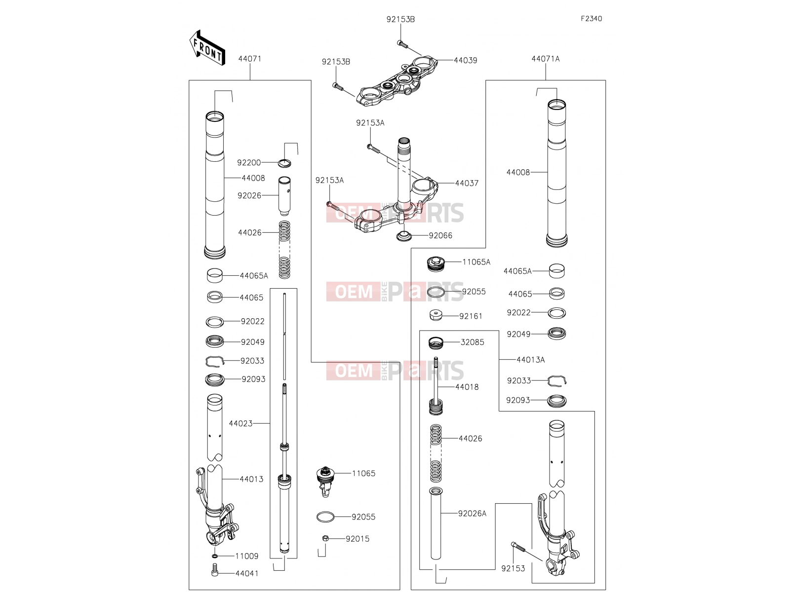 KAWASAKI 2019 Front Fork