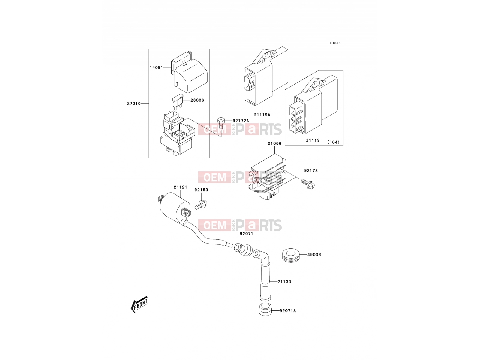 KAWASAKI 2004 Ignition System