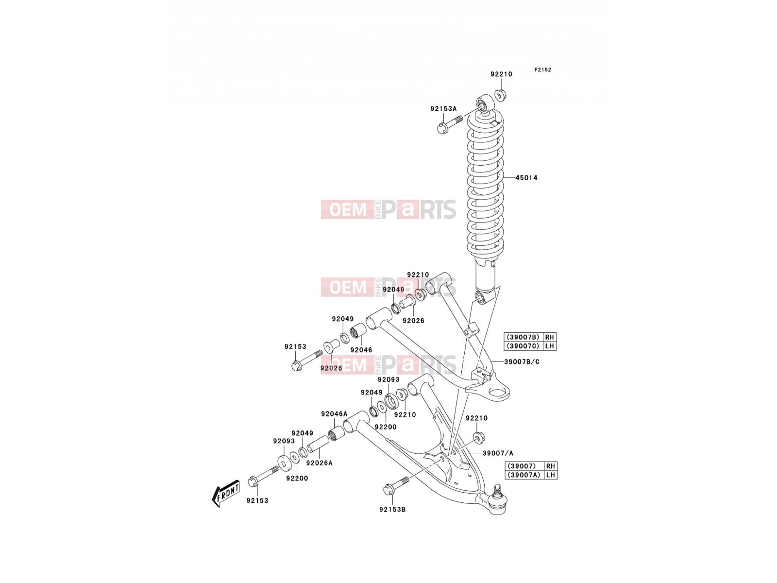 KAWASAKI 2006 Front Suspension