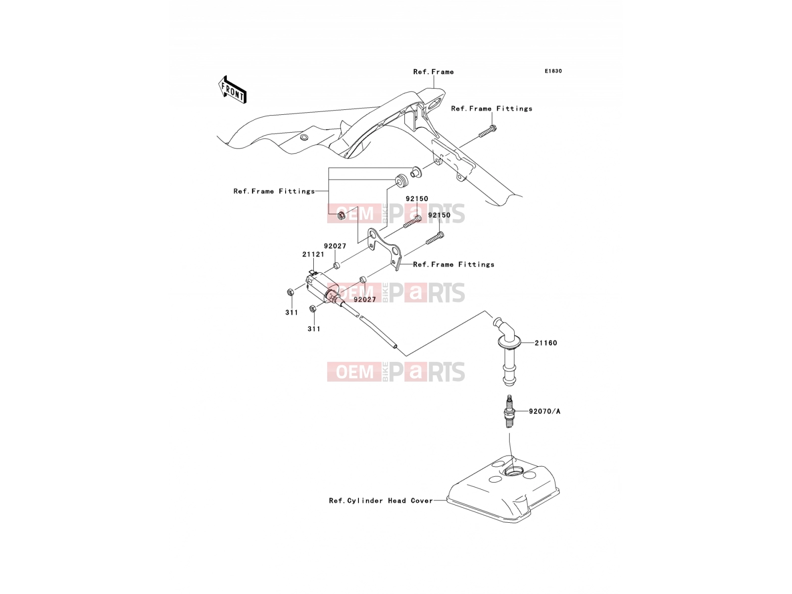 KAWASAKI 2012 Ignition System