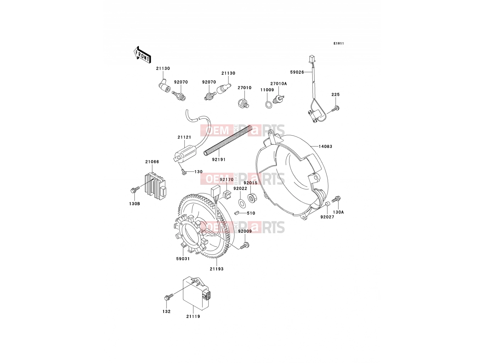 KAWASAKI 2004 Generator/Ignition Coil