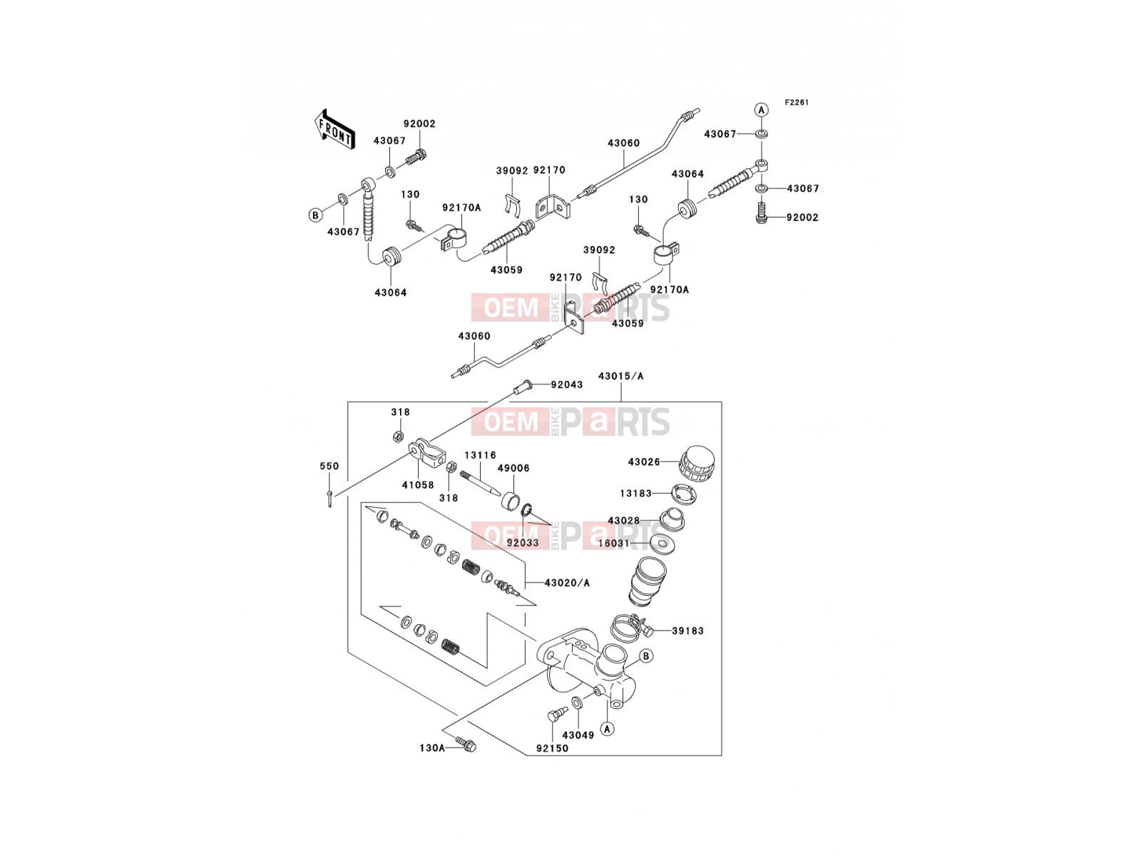 KAWASAKI 2004 Master Cylinder