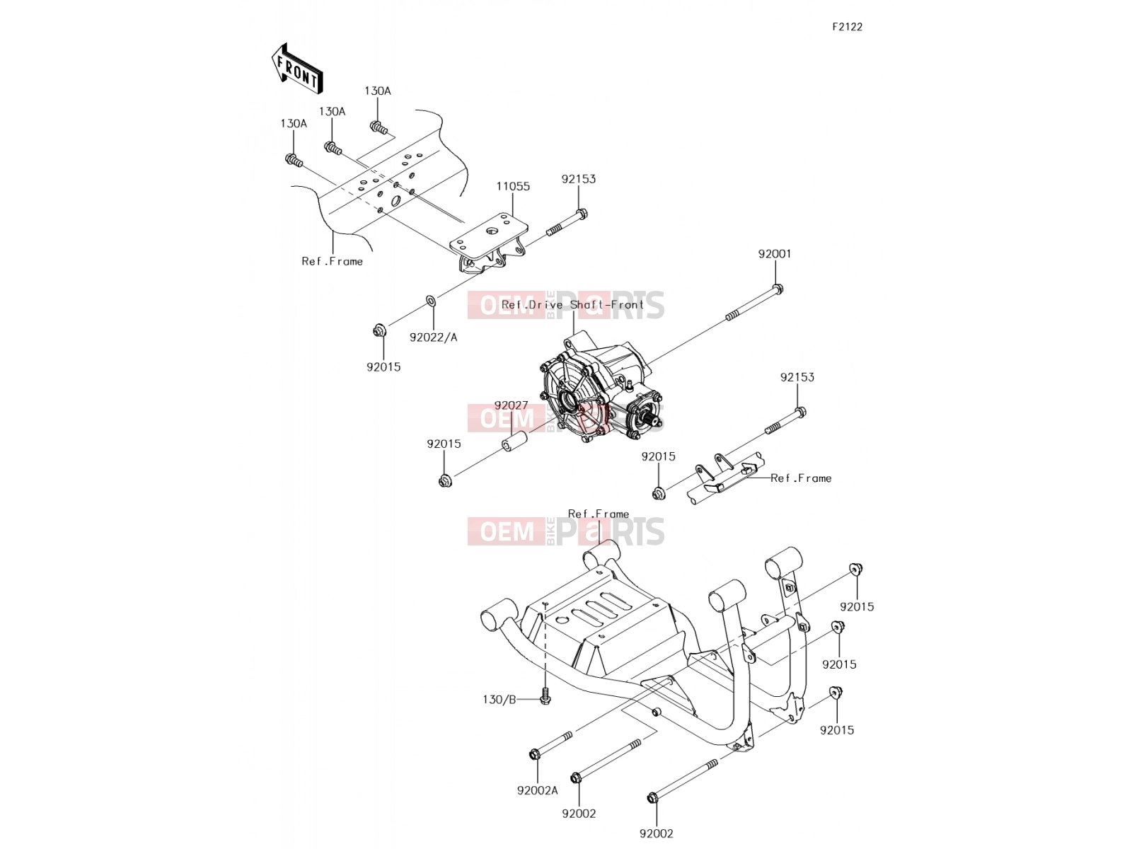 KAWASAKI 2017 Engine Mount