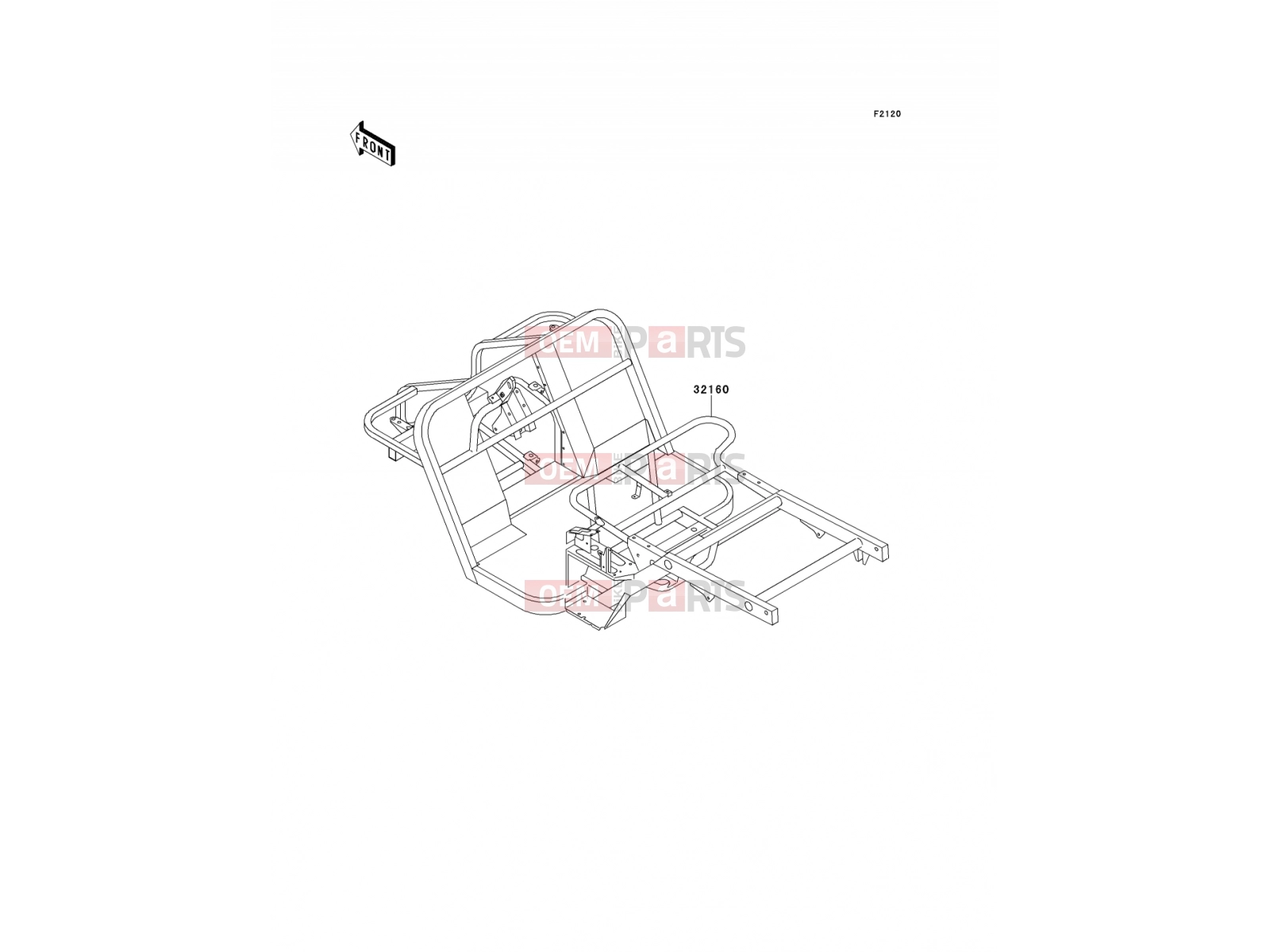 KAWASAKI 2000 Frame