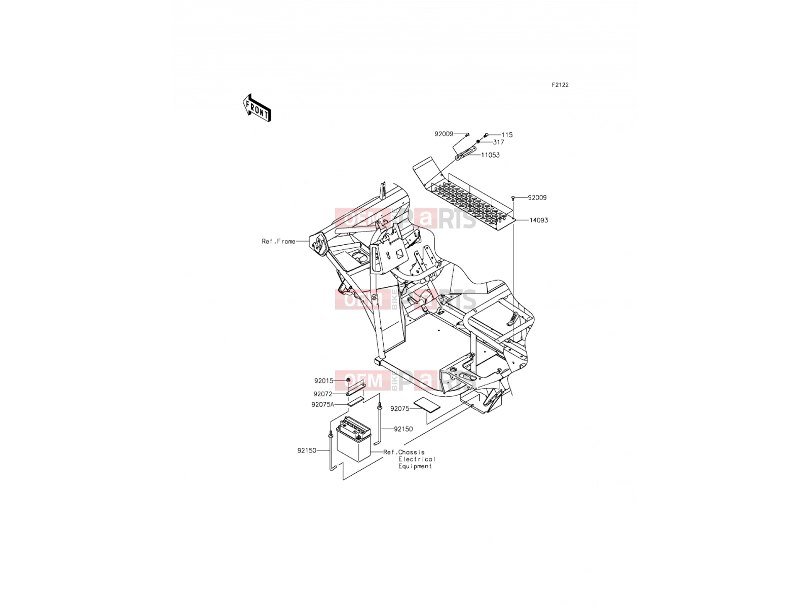 KAWASAKI 2016 Engine Mount