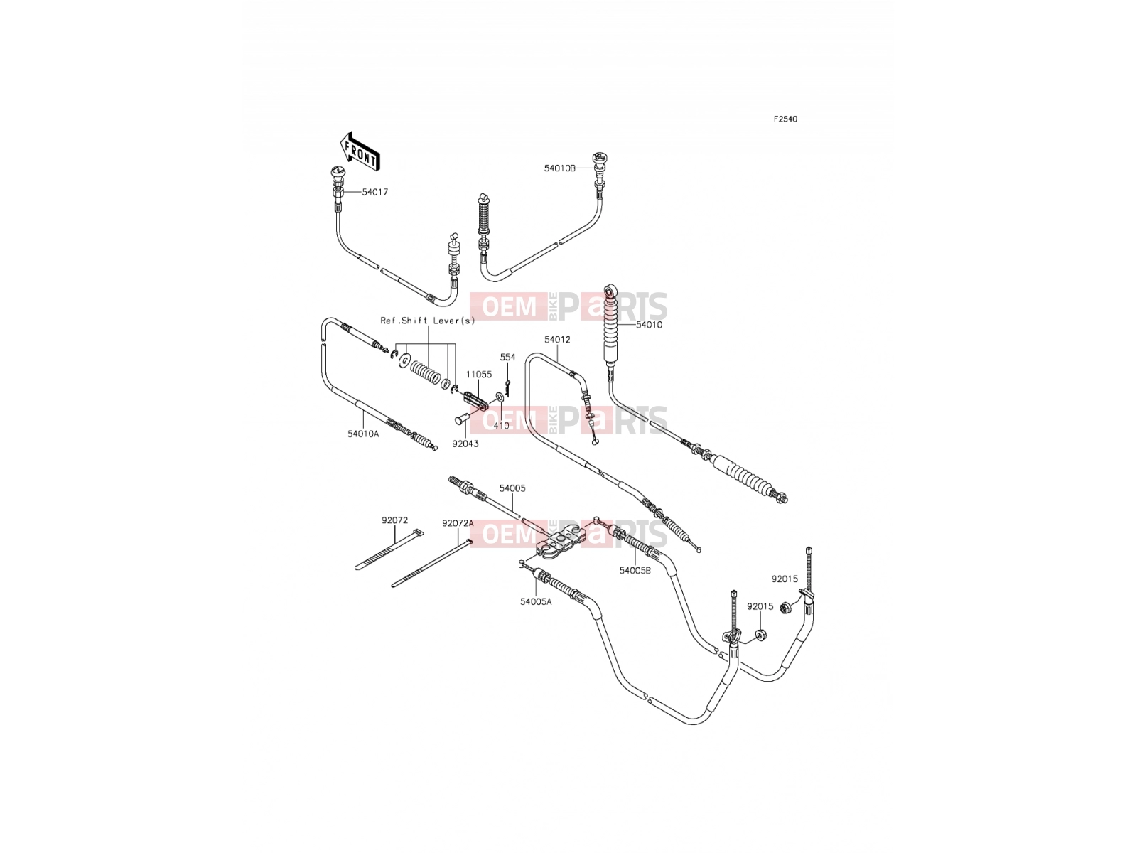 KAWASAKI 2016 Cables