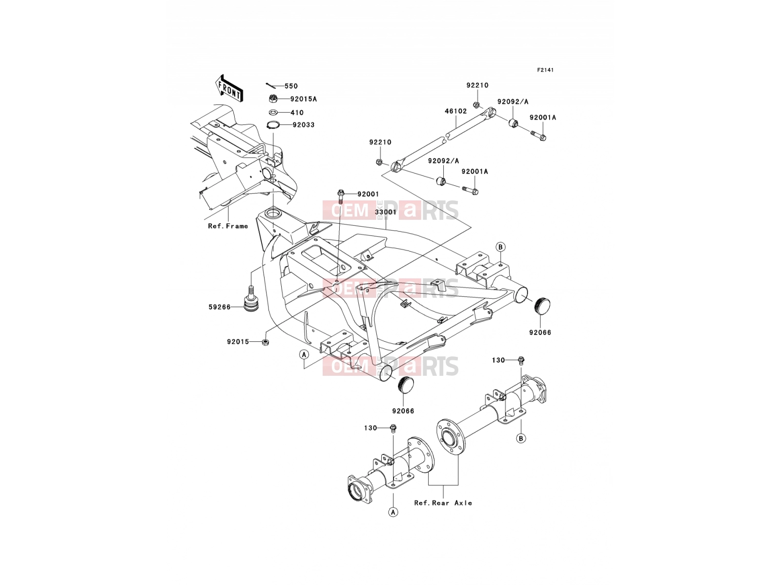 KAWASAKI 2007 Swingarm
