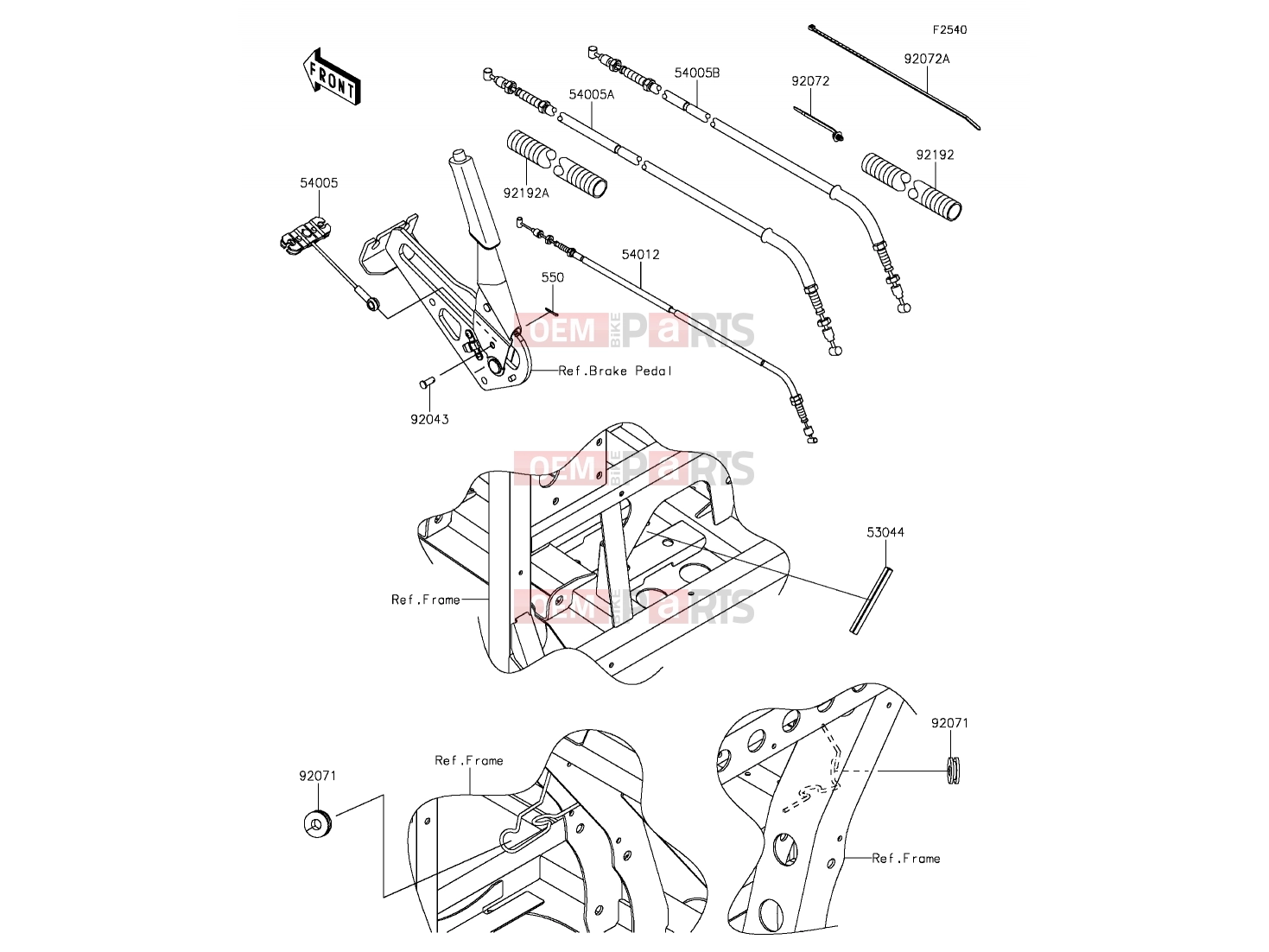 KAWASAKI 2016 Cables
