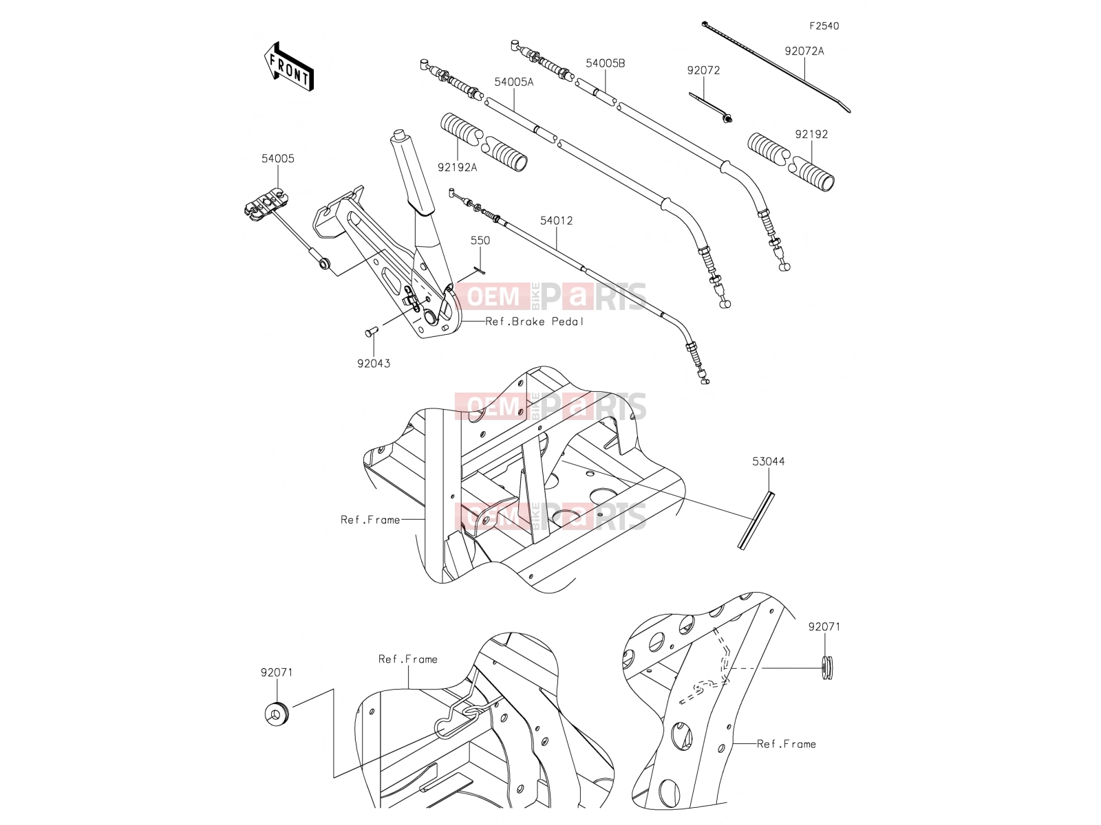 KAWASAKI 2018 Cables