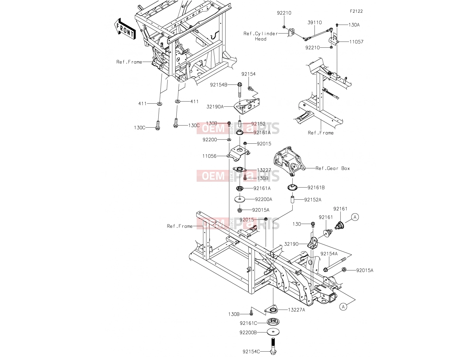 KAWASAKI 2019 Engine Mount