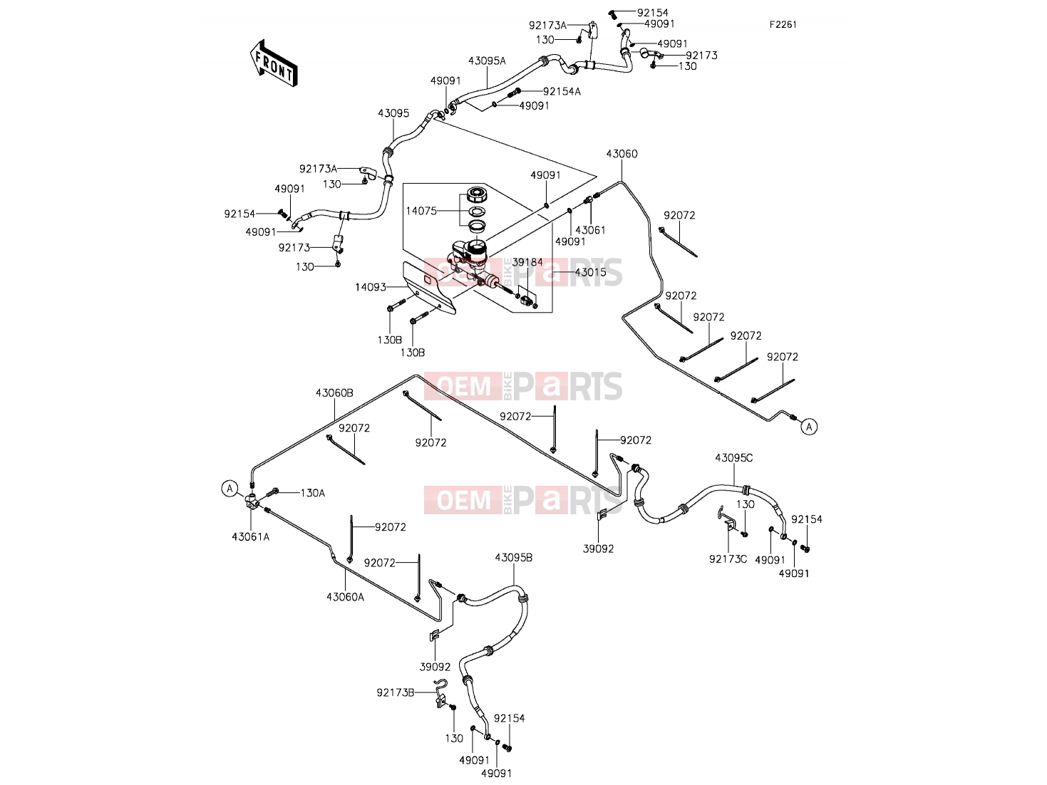 KAWASAKI 2016 Master Cylinder