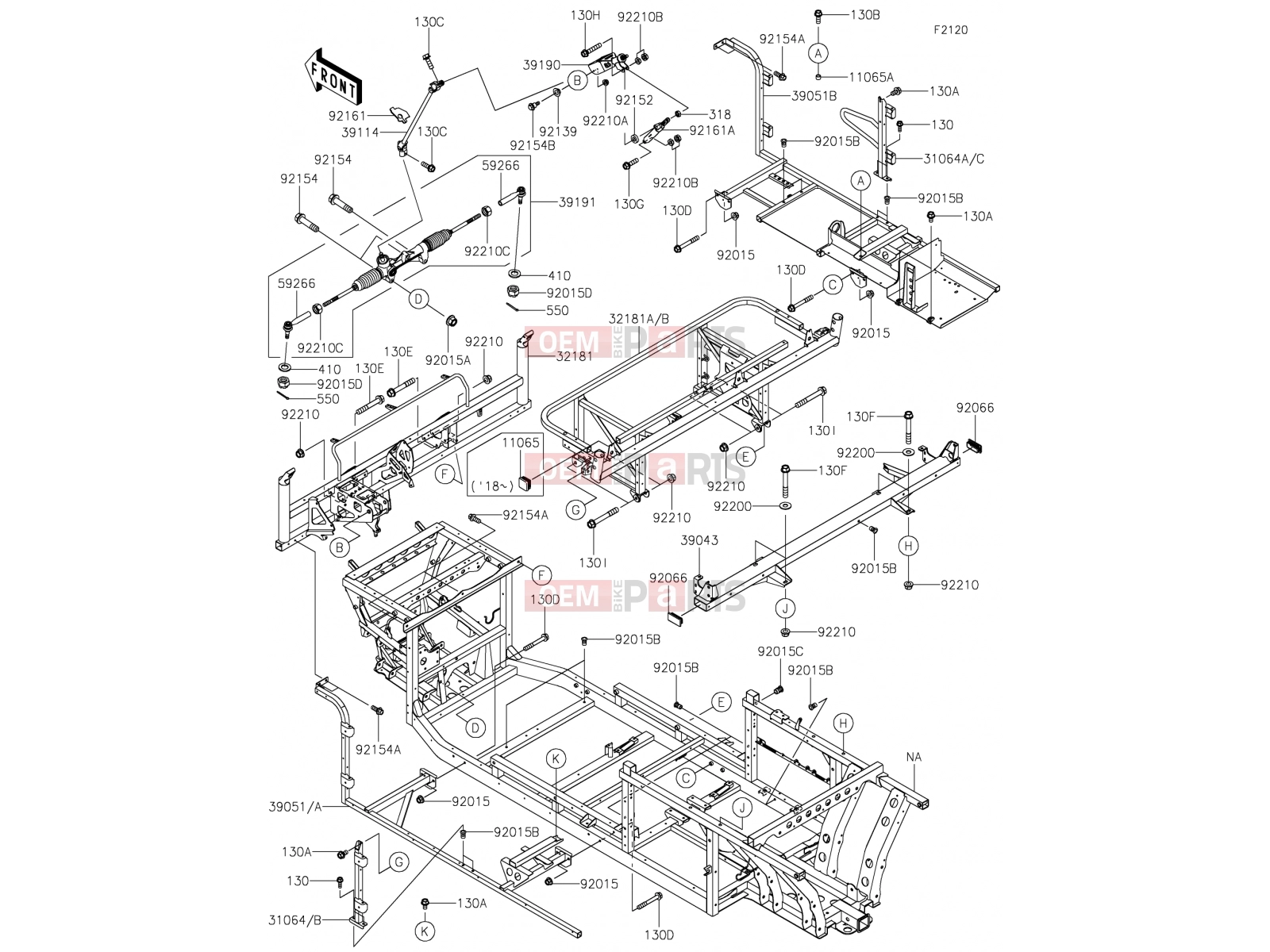 KAWASAKI 2017 Frame