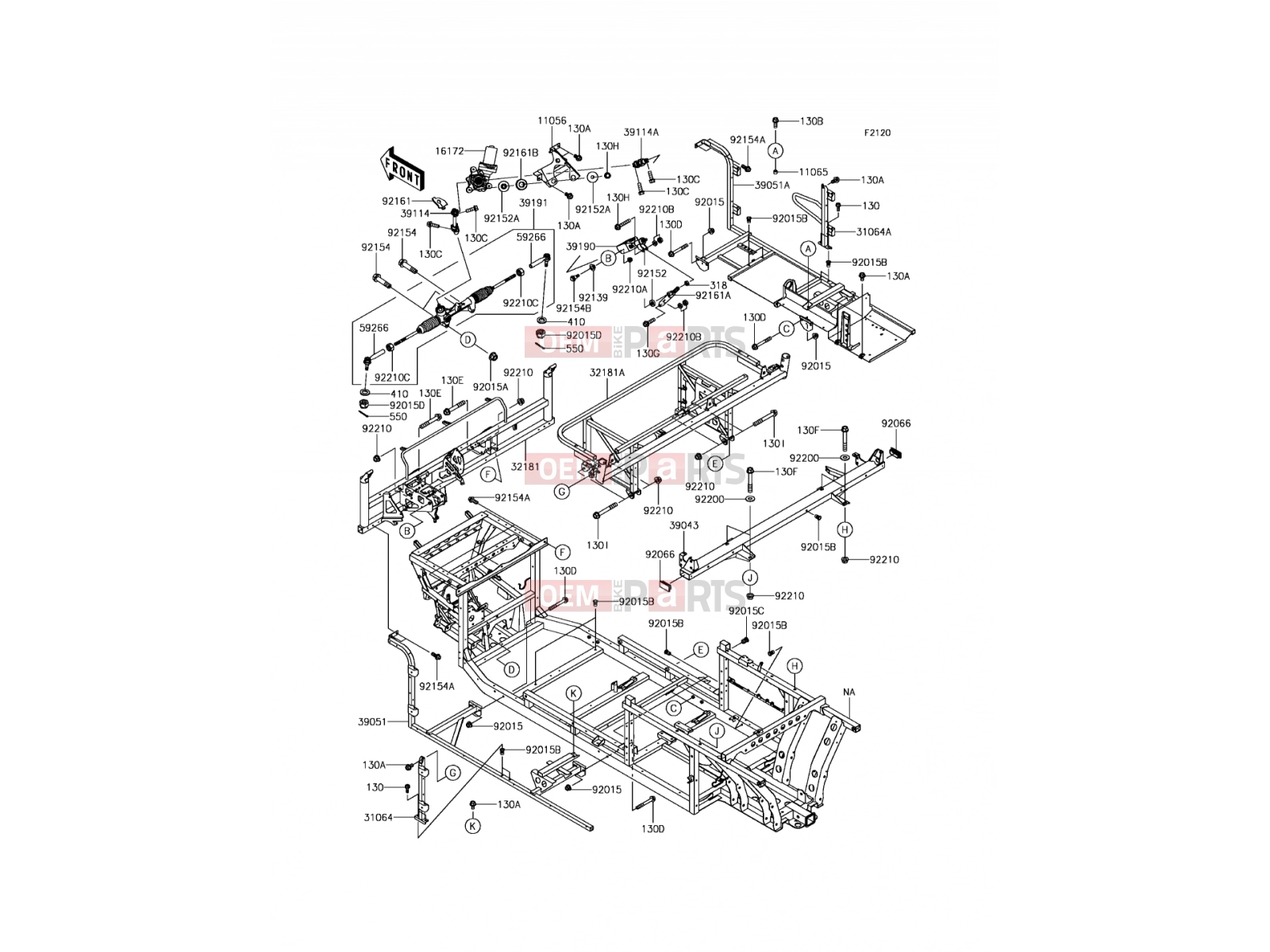 KAWASAKI 2017 Frame