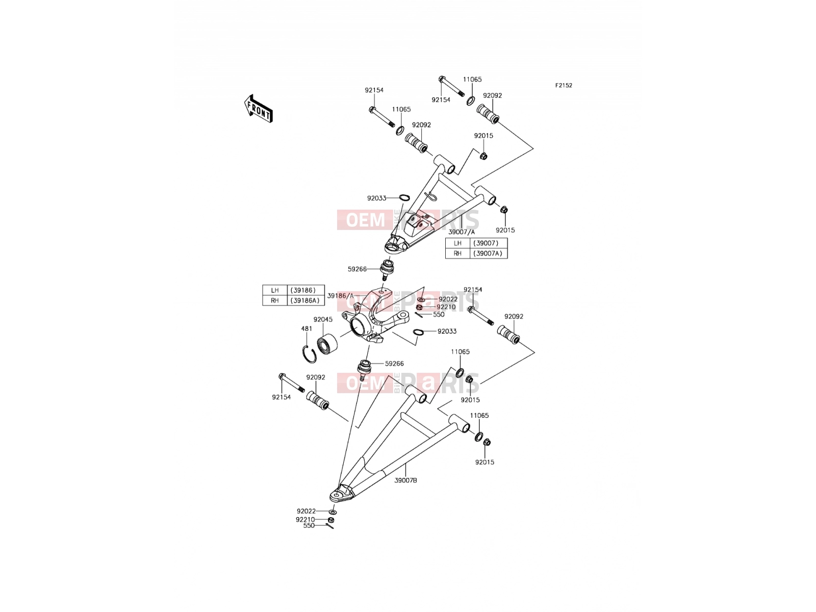 KAWASAKI 2017 Front Suspension